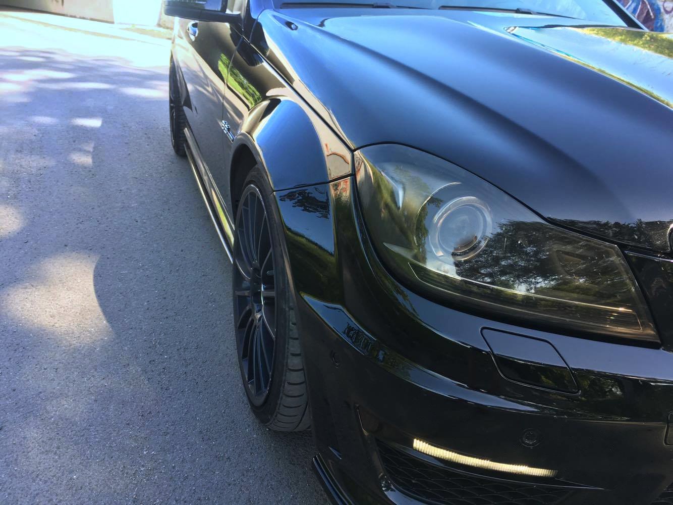 SIDE SKIRTS DIFFUSERS Mercedes-Benz C63 AMG Sedan / Estate W204 Facelift / S204 Facelift - Image 2