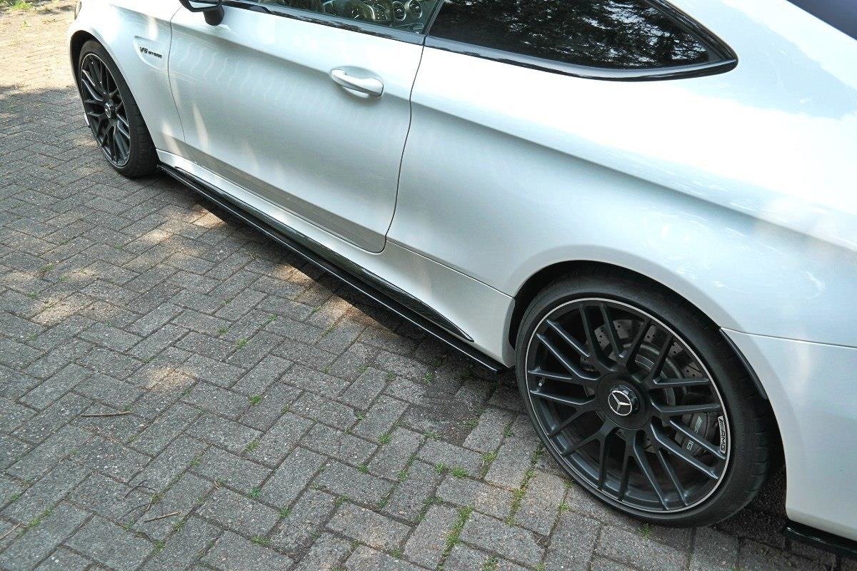 SIDE SKIRTS DIFFUSERS Mercedes C-class C205 63AMG Coupe - Image 3