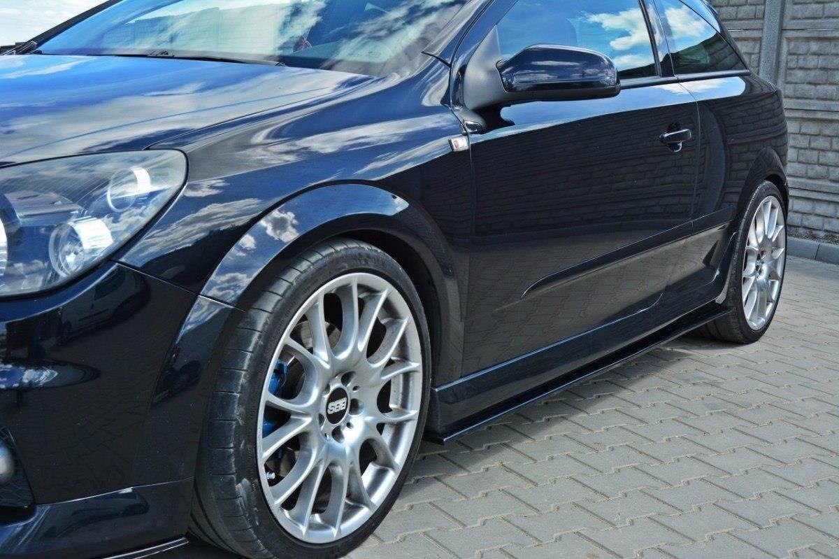 SIDE SKIRTS DIFFUSERS OPEL ASTRA H (FOR OPC / VXR) - Image 2