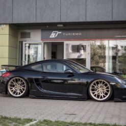 Alternative view of SIDE SKIRTS DIFFUSERS Porsche Cayman Mk2 981C