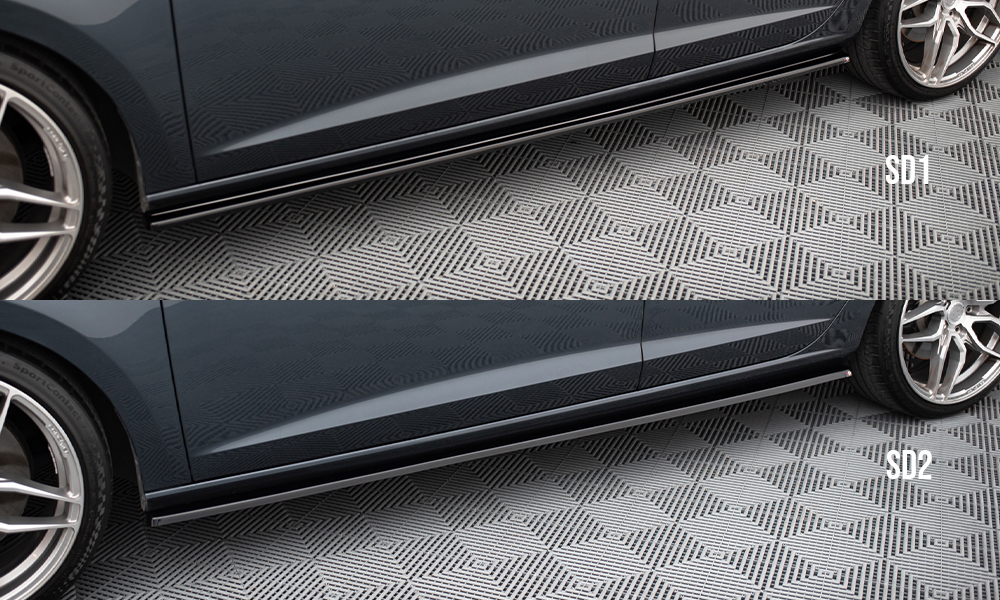 SIDE SKIRTS DIFFUSERS v.1 Seat Leon Mk3 Cupra/ FR Facelift - Image 3