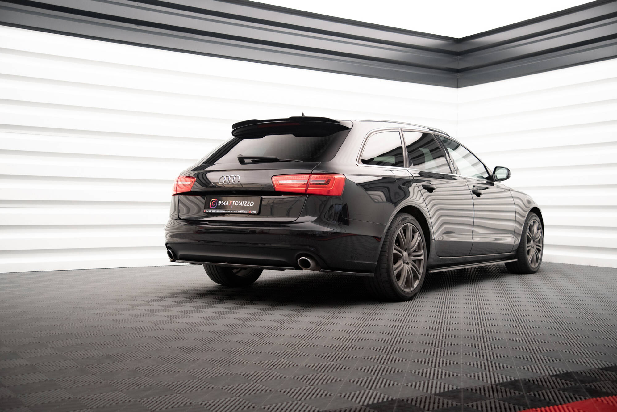 SPOILER CAP V.1 Audi A6 C7 Avant - Image 2