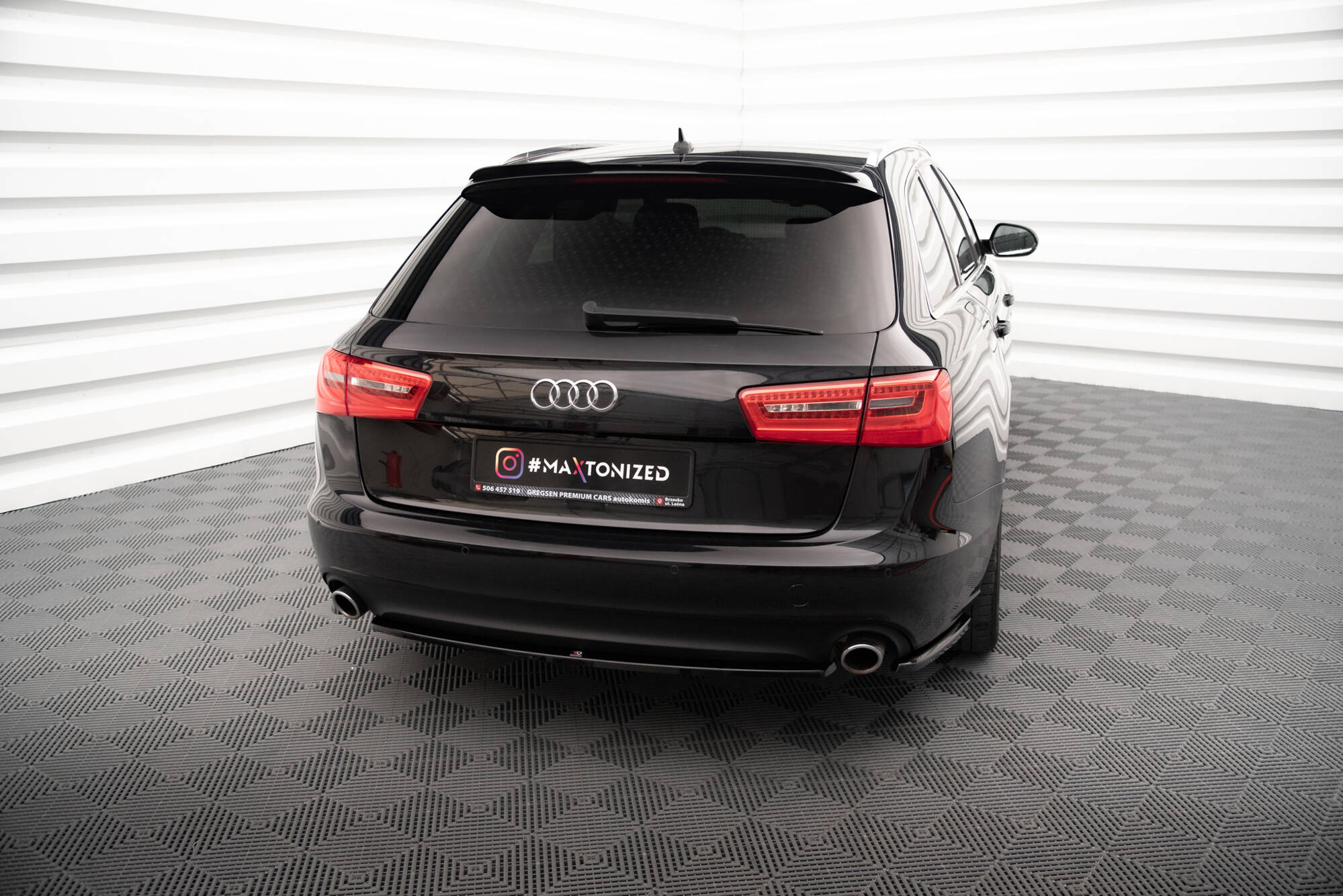 SPOILER CAP V.1 Audi A6 C7 Avant - Image 3