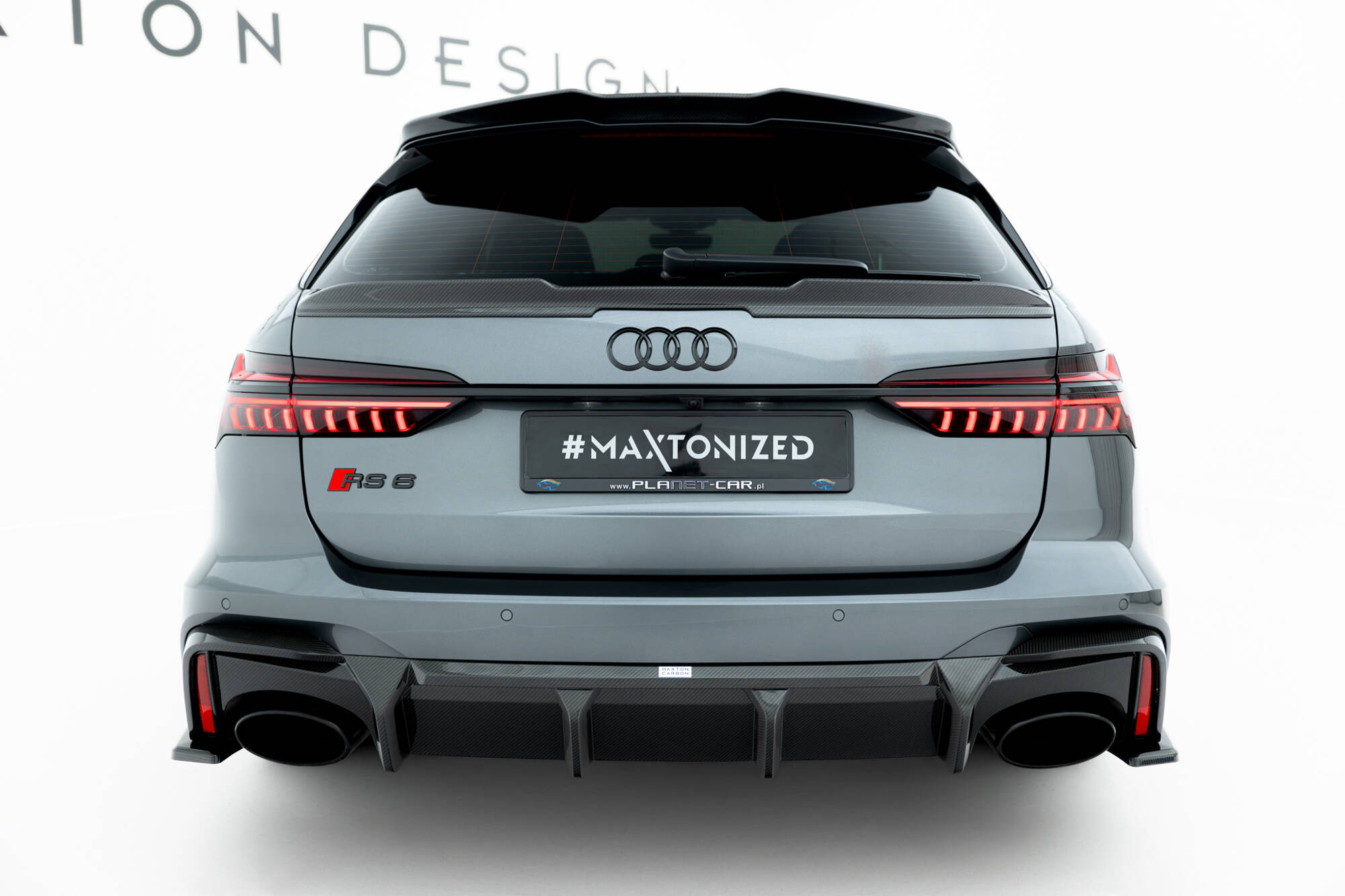 Set of Prepreg Carbon Fiber Splitters Audi RS6 C8 - Image 11