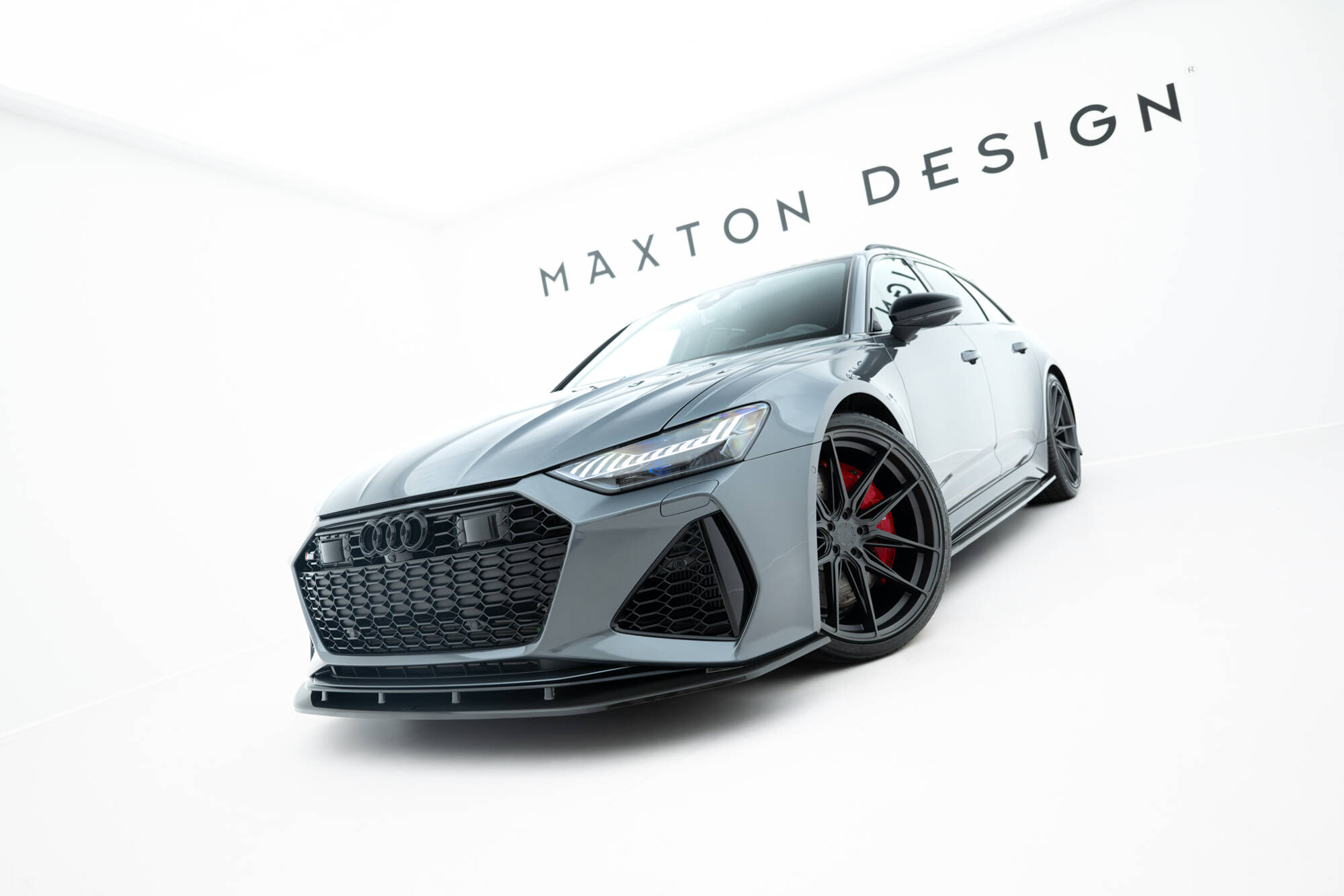 Set of Prepreg Carbon Fiber Splitters Audi RS6 C8 - Image 4