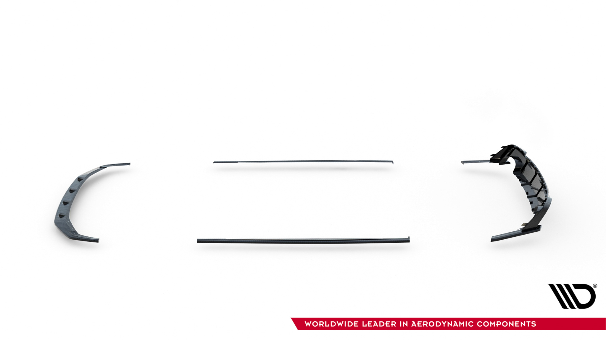 Set of Prepreg Carbon Fiber Splitters Audi RS7 C8 - Image 12