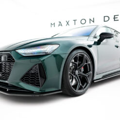 Alternative view of Set of Prepreg Carbon Fiber Splitters Audi RS7 C8