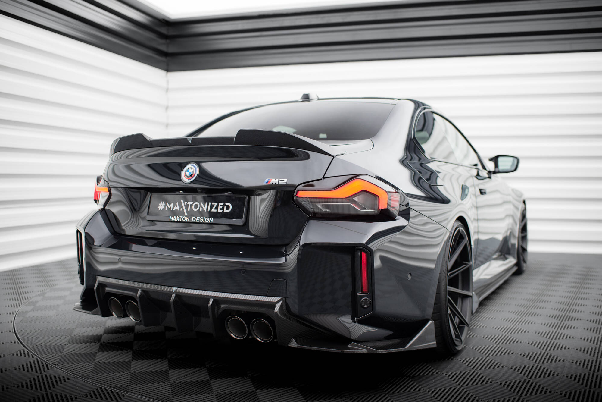 Set of Prepreg Carbon Fiber Splitters BMW M2 G87 - Image 12