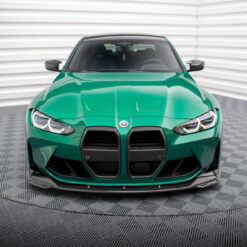 Alternative view of Set of Prepreg Carbon Fiber Splitters BMW M3 G80 Sedan