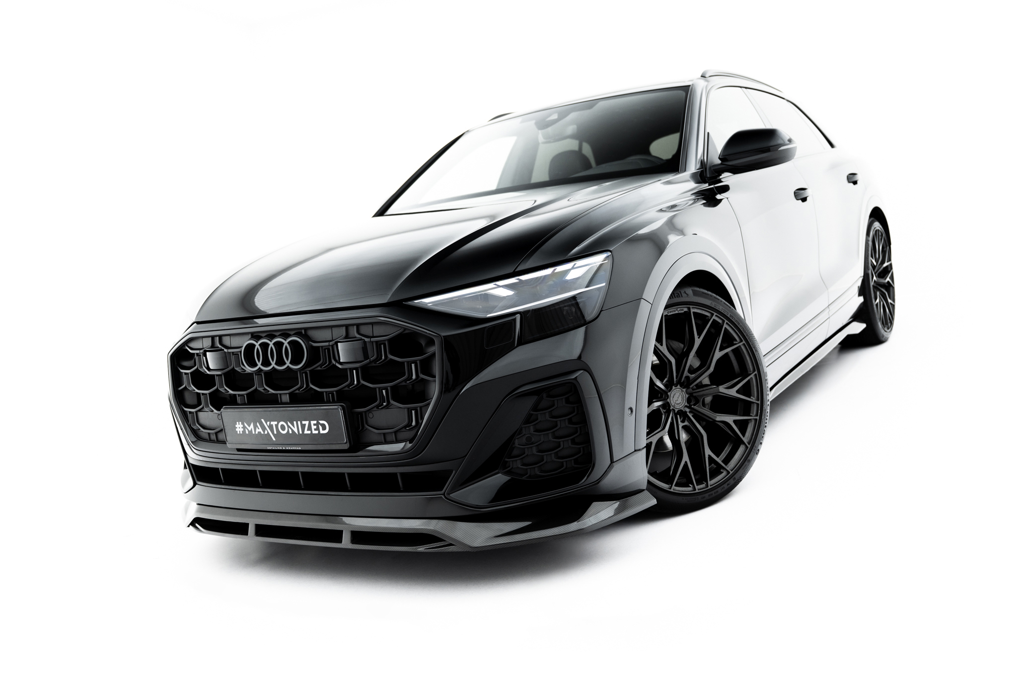 Set of Prepreg Carbon Splitters Audi Q8 S-Line Mk1 Facelift - Image 7