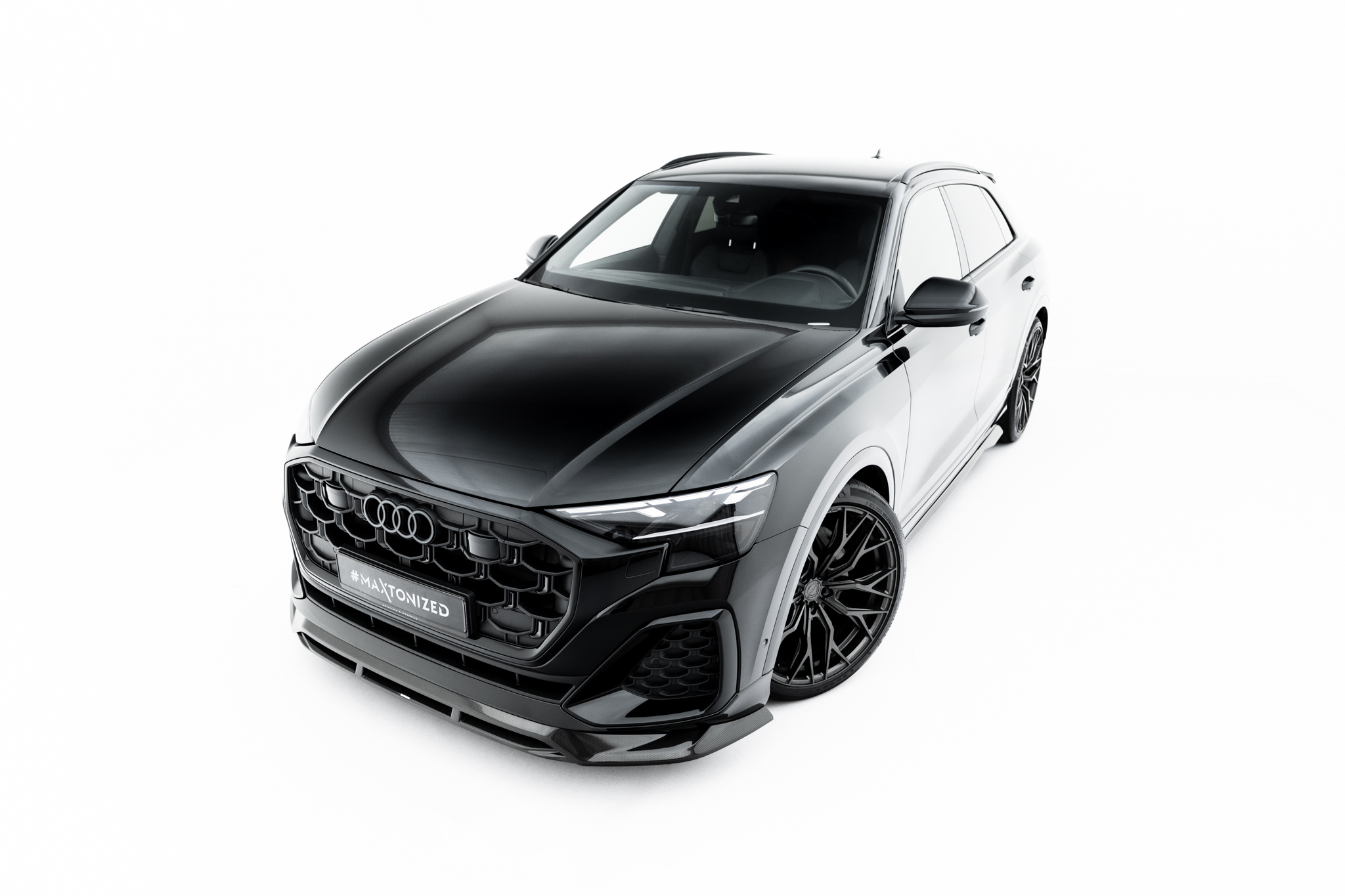 Set of Prepreg Carbon Splitters Audi Q8 S-Line Mk1 Facelift - Image 9