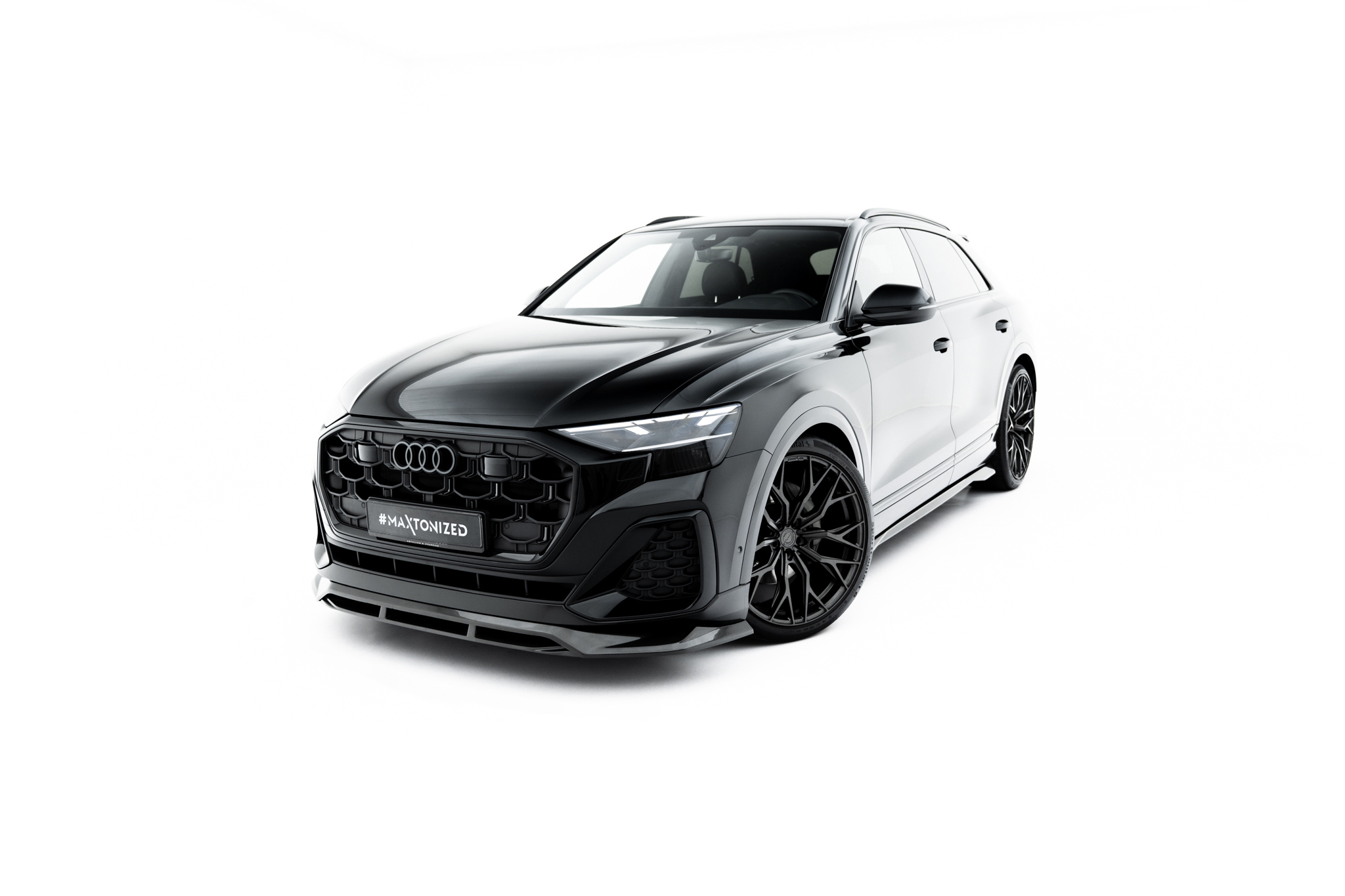 Set of Prepreg Carbon Splitters Audi Q8 S-Line Mk1 Facelift - Image 3