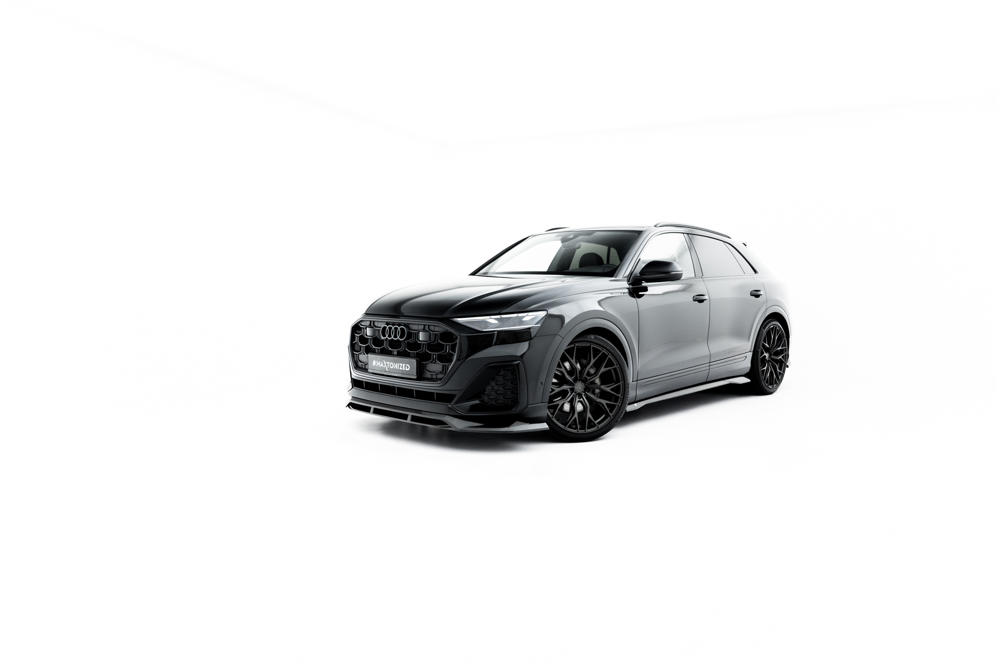Set of Prepreg Carbon Splitters Audi Q8 S-Line Mk1 Facelift - Image 5