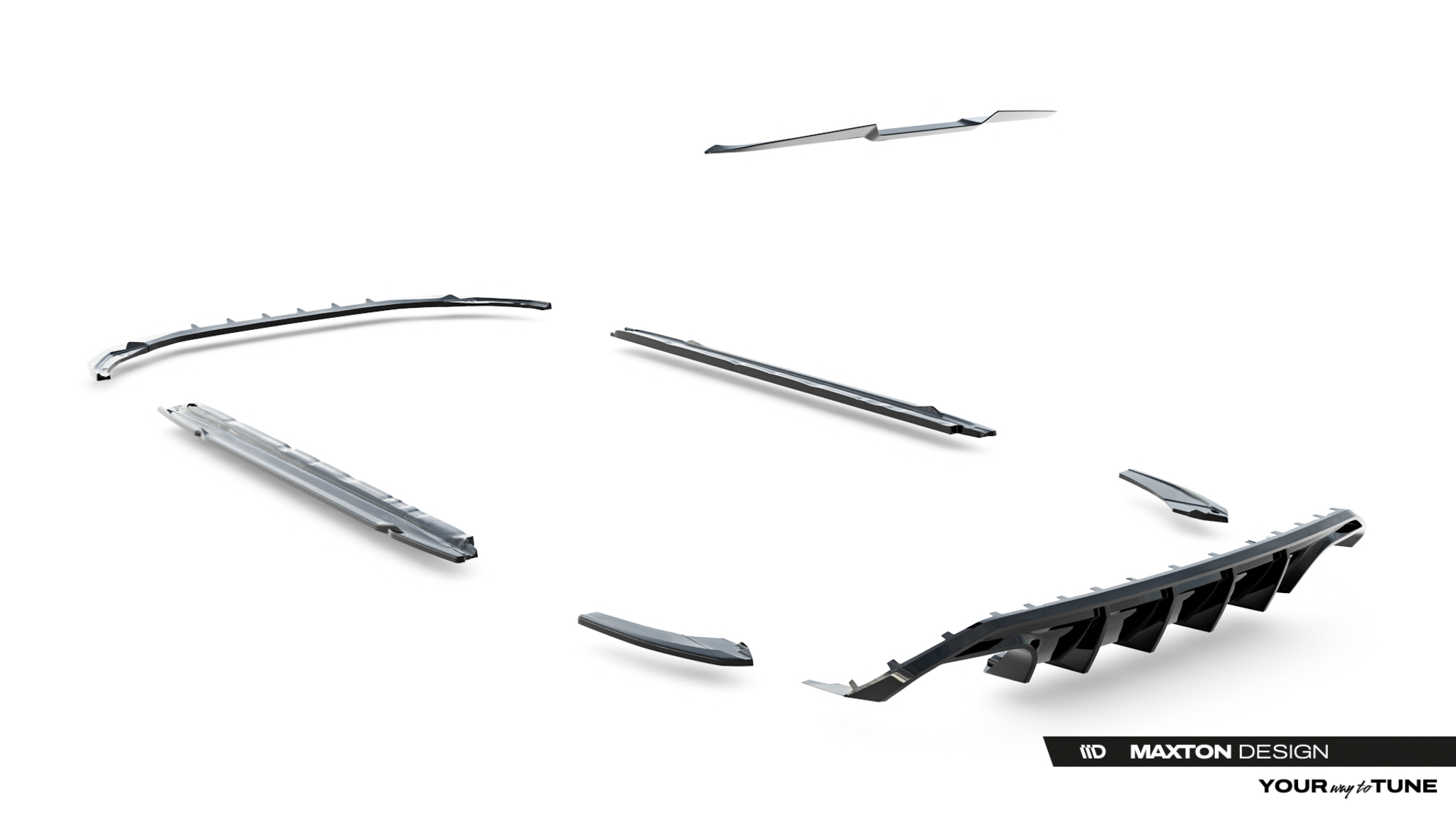 Set of Splitters Audi A3 S-Line Sportback 8Y - Image 12
