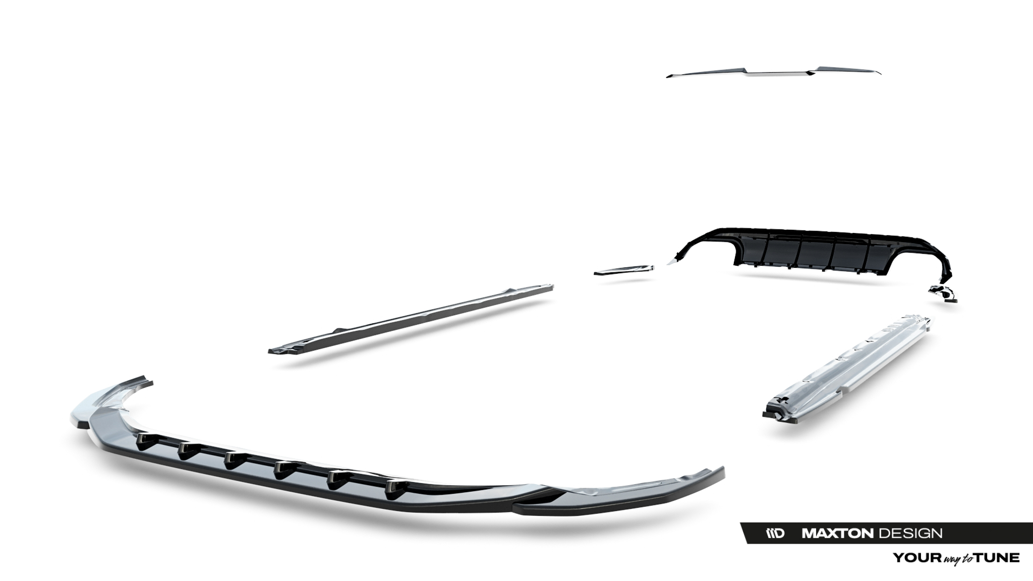 Set of Splitters Audi A3 S-Line Sportback 8Y - Image 13