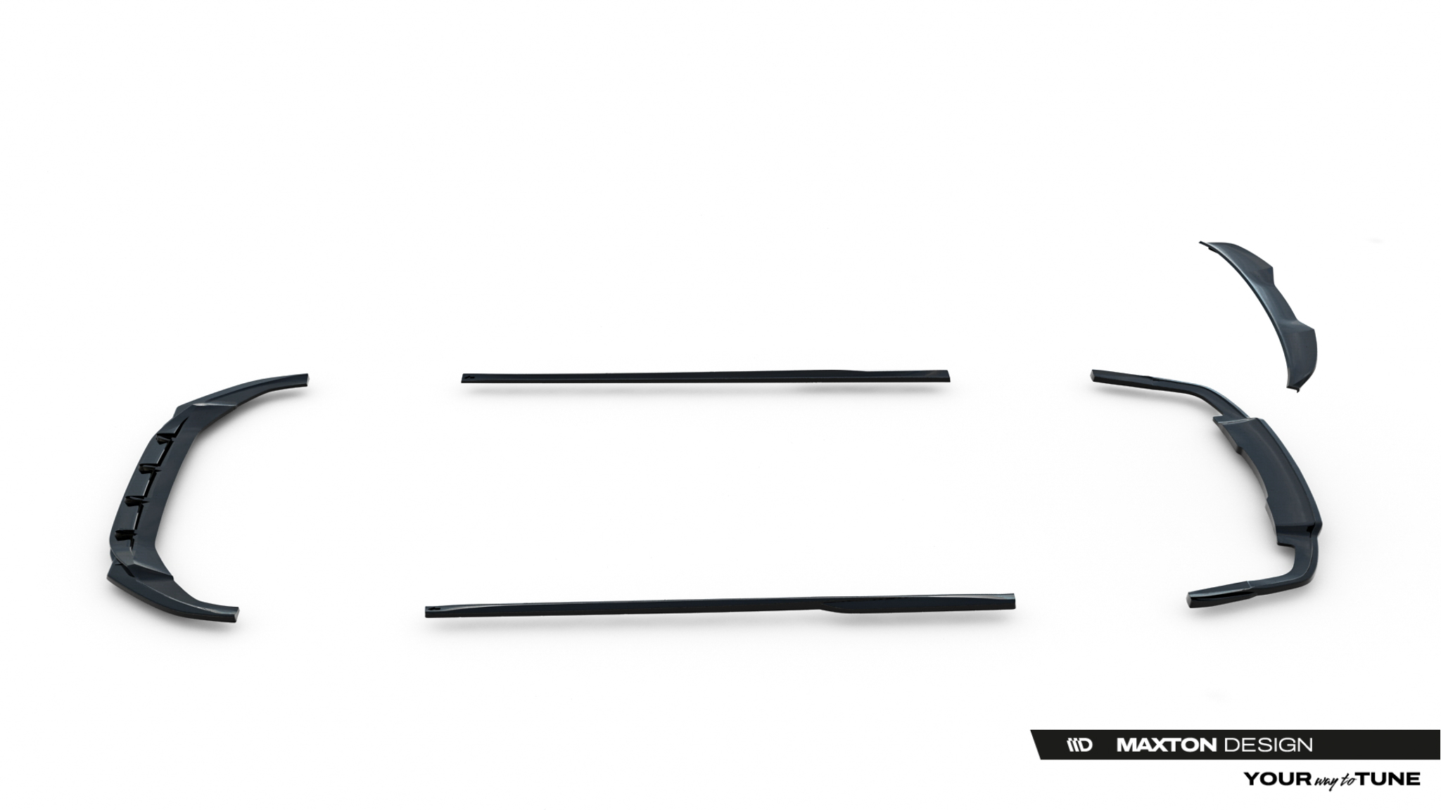 Set of Splitters Audi A5 S-Line Coupe F5 Facelift - Image 15