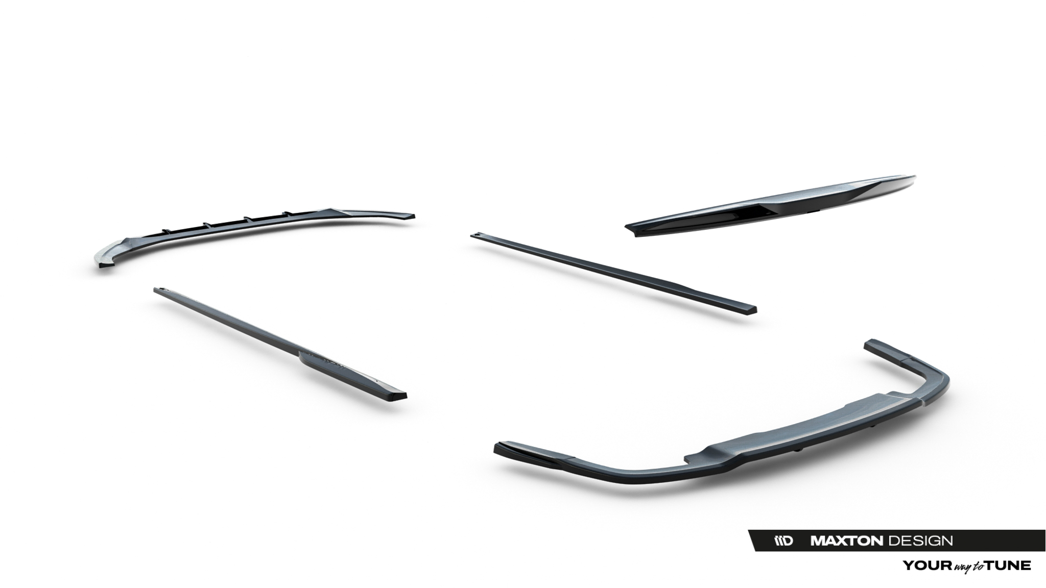 Set of Splitters Audi A5 S-Line Coupe F5 Facelift - Image 14