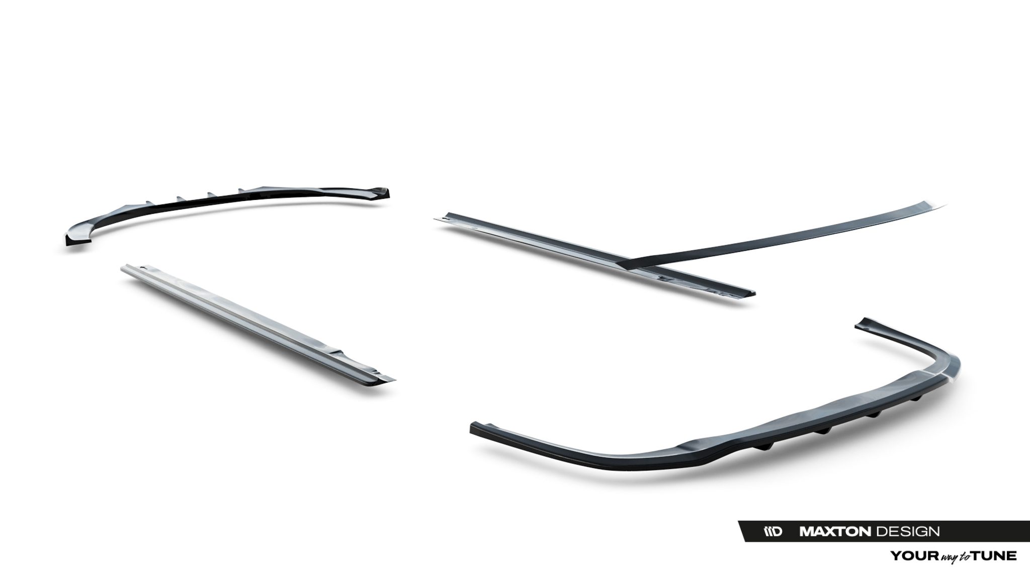 Set of Splitters Audi A8 Long D4 Facelift - Image 12