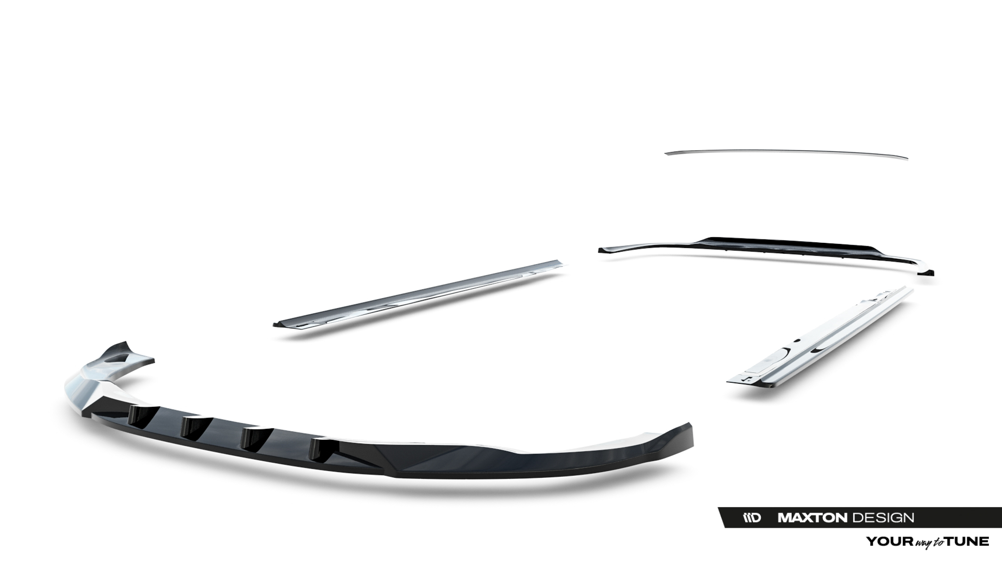 Set of Splitters Audi A8 Long D4 Facelift - Image 14