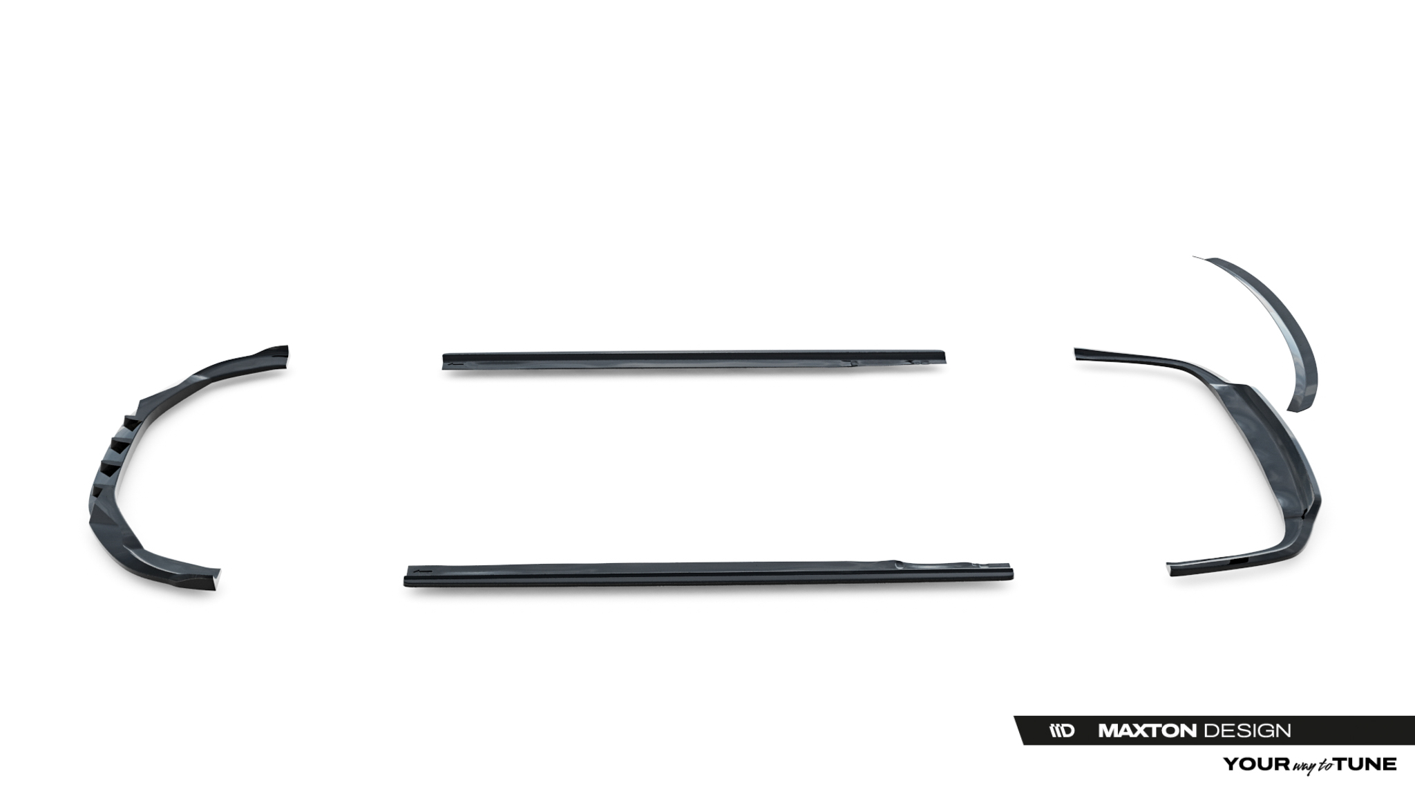 Set of Splitters Audi A8 Long D4 Facelift - Image 13