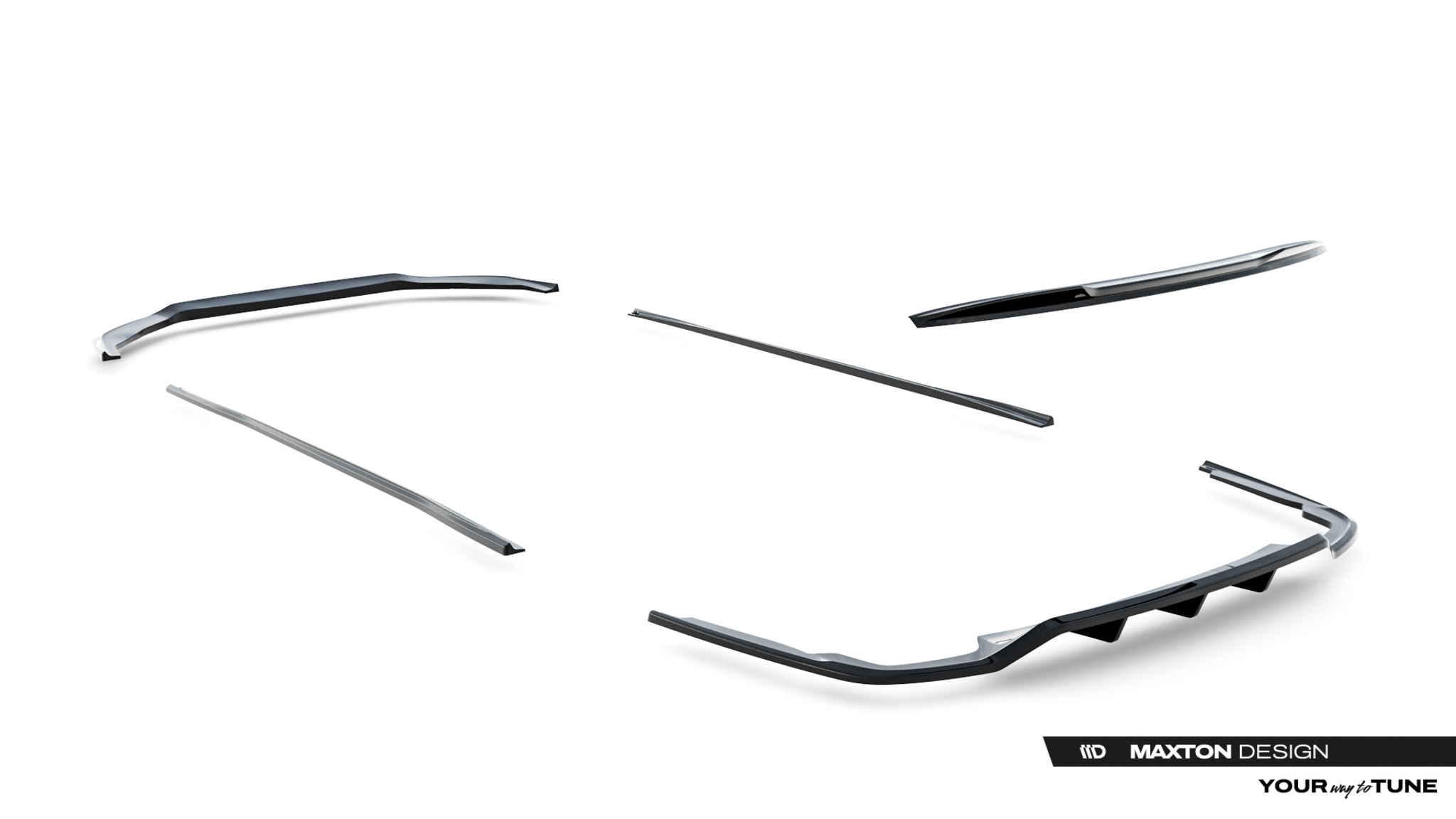 Set of Splitters Audi A8 S-Line D5 - Image 15