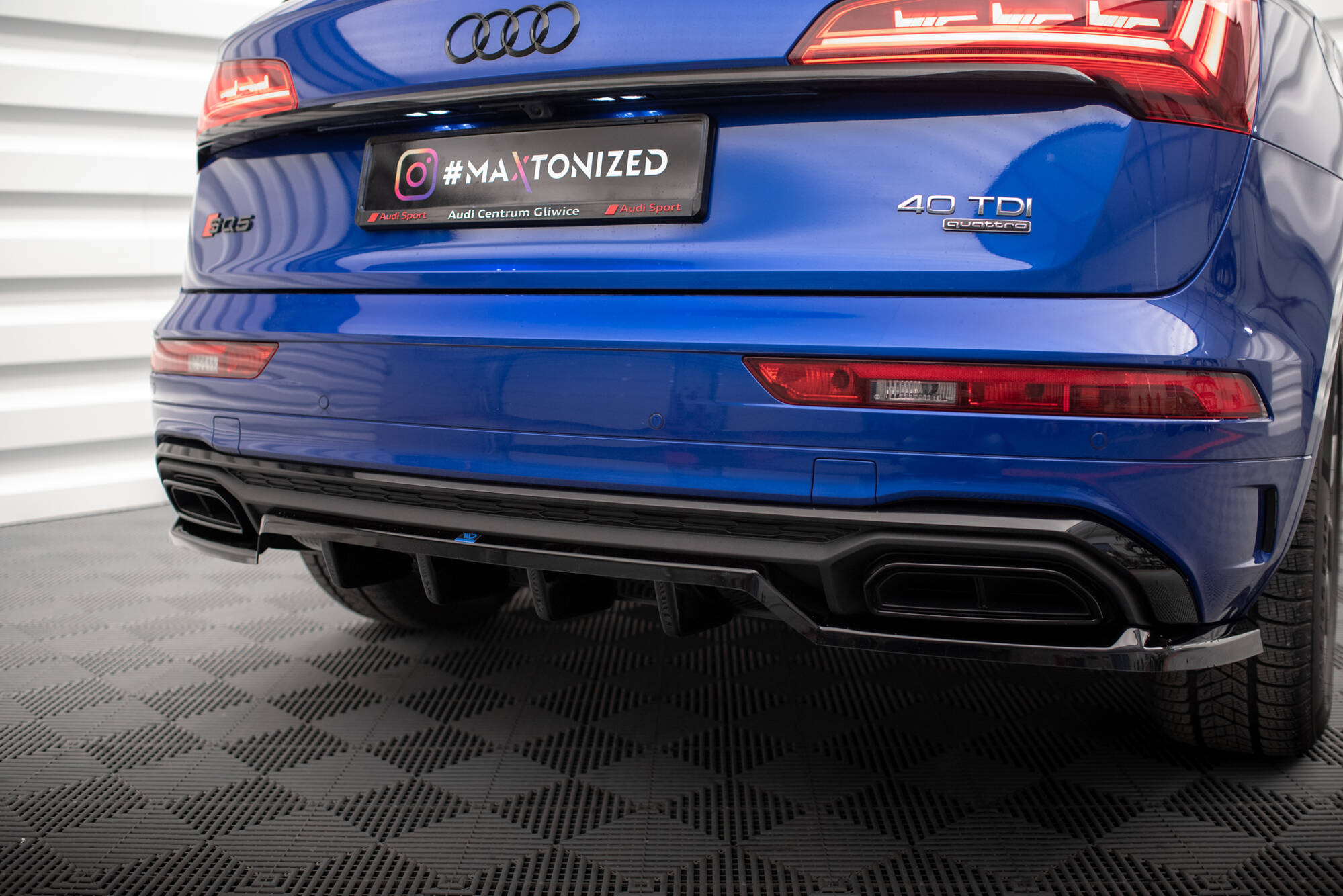 Set of Splitters Audi Q5 S-Line SUV Mk2 Facelift - Image 12