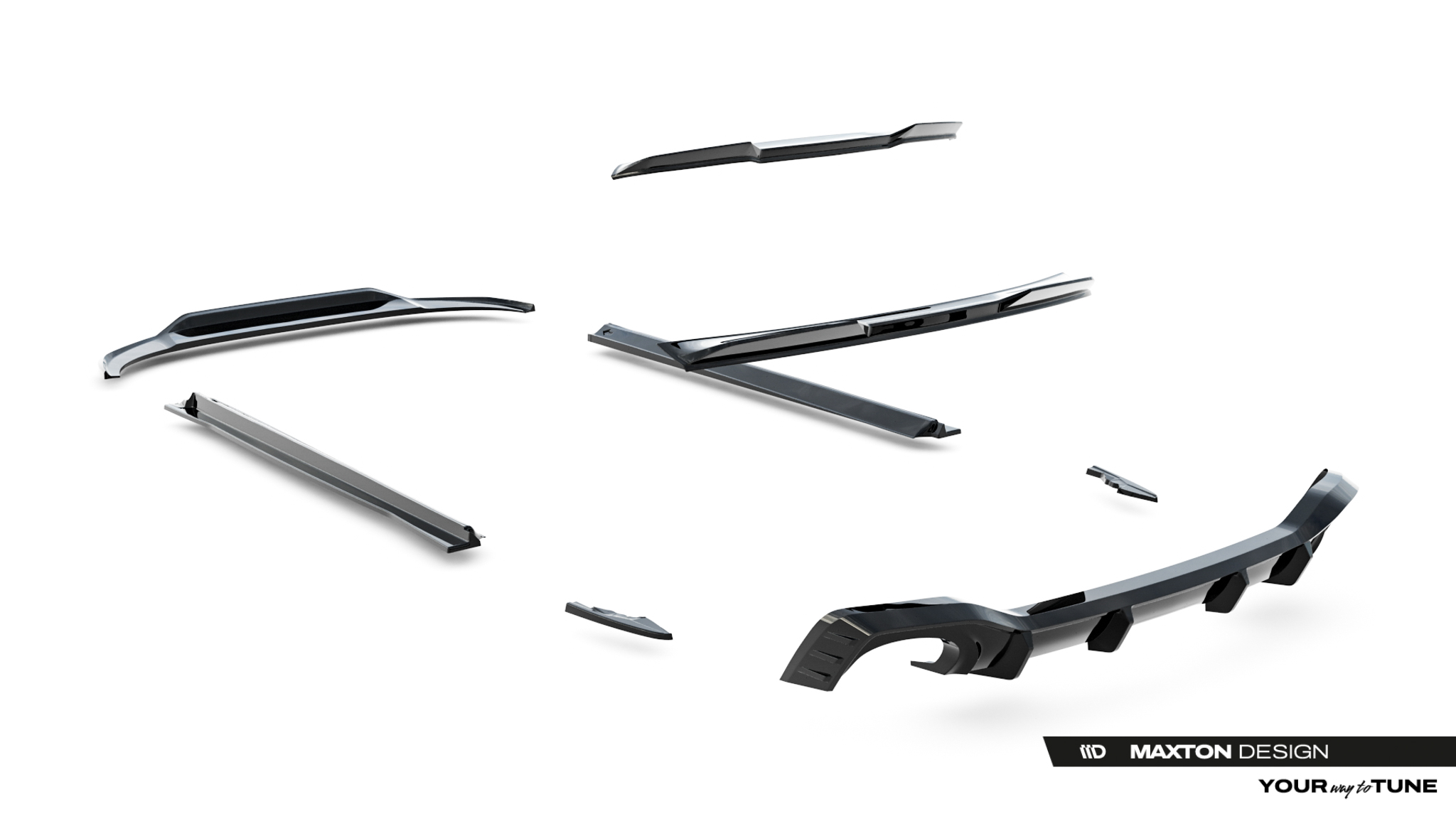 Set of Splitters Audi RSQ8 Mk1 - Image 23