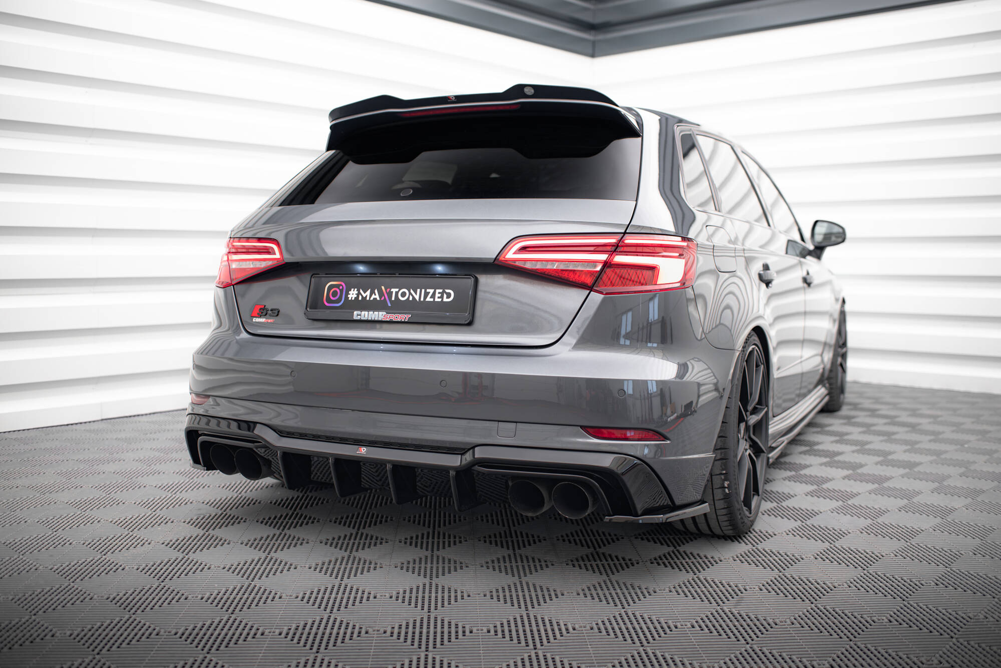Set of Splitters Audi S3 Sportback 8V Facelift - Image 7