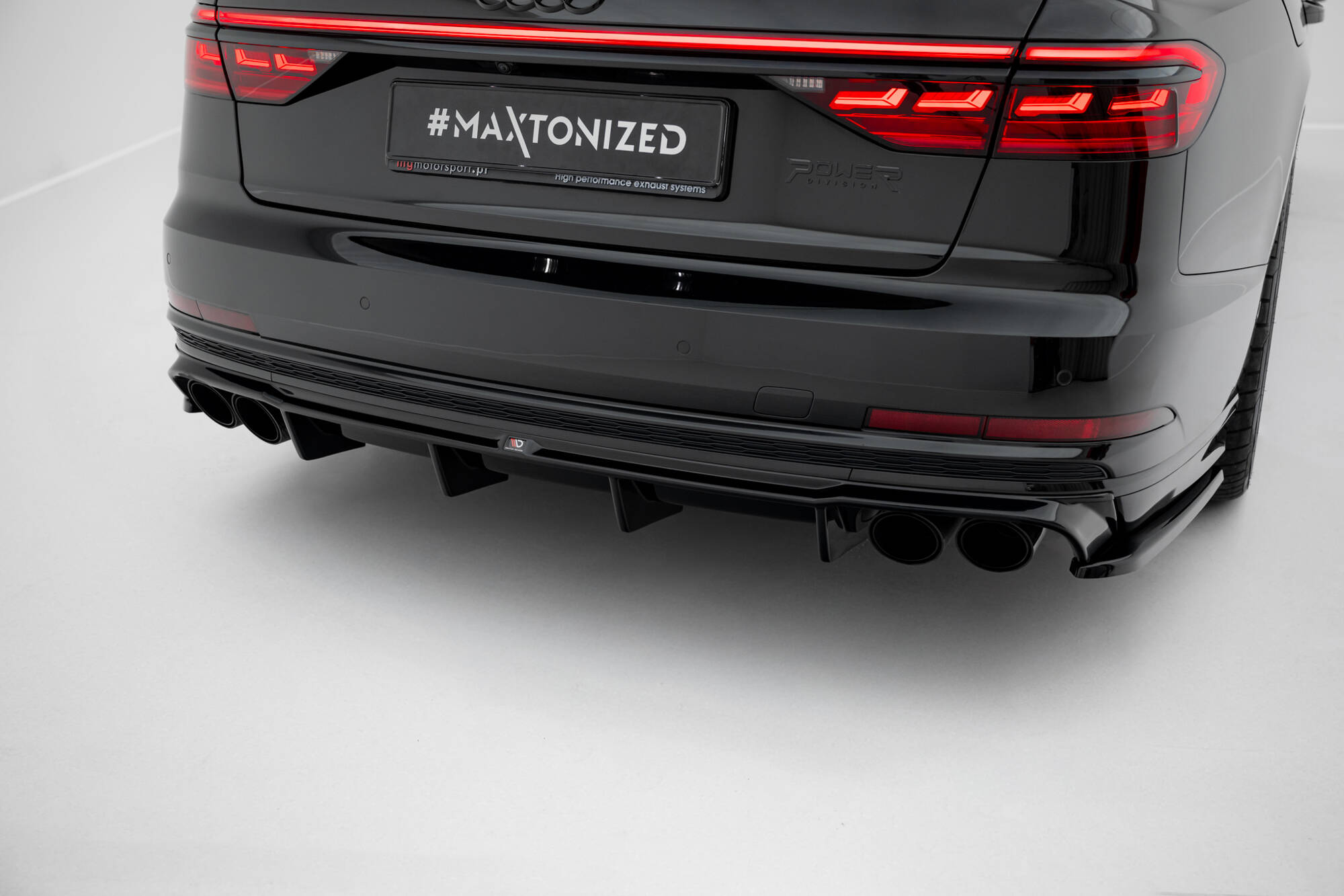 Set of Splitters Audi S8 D5 - Image 9