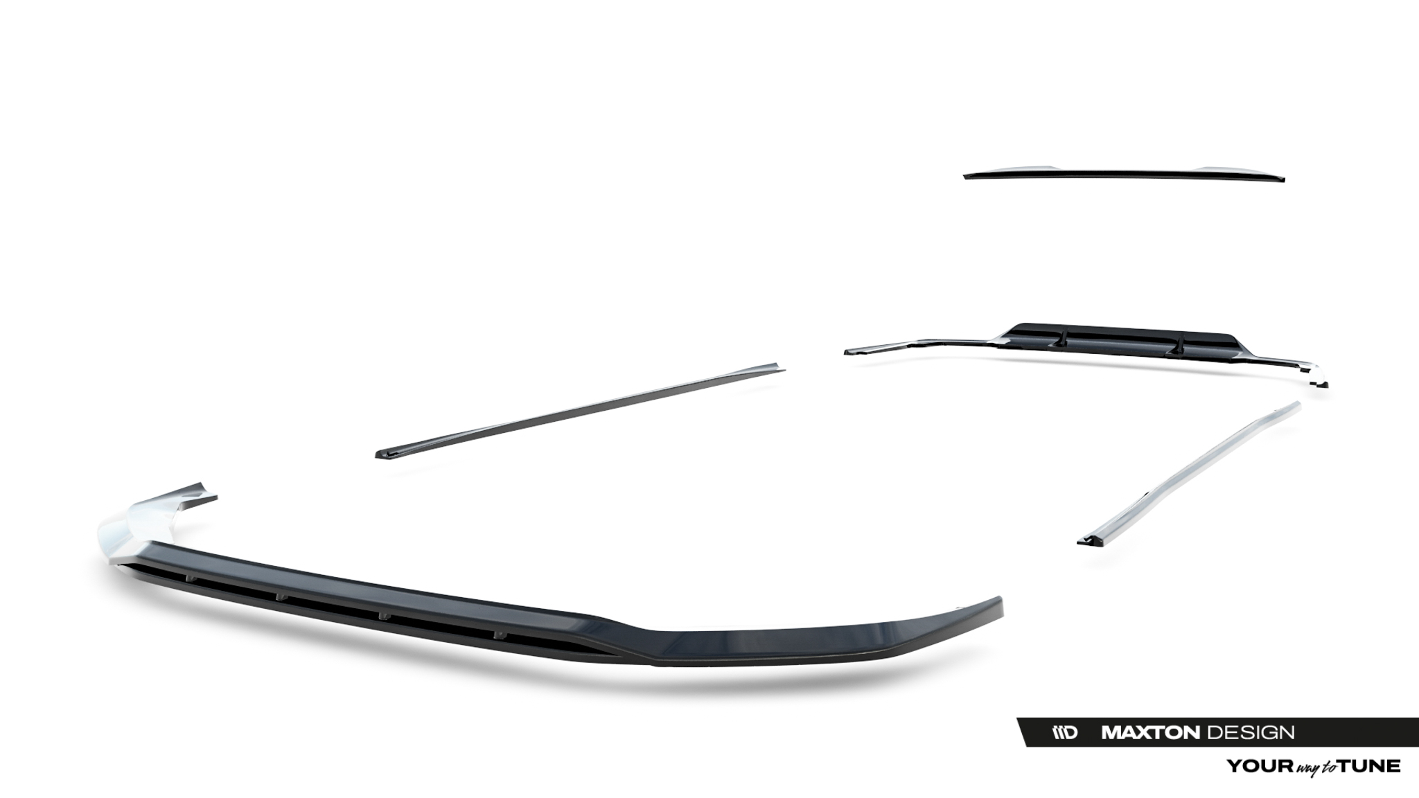 Set of Splitters Audi S8 D5 - Image 15