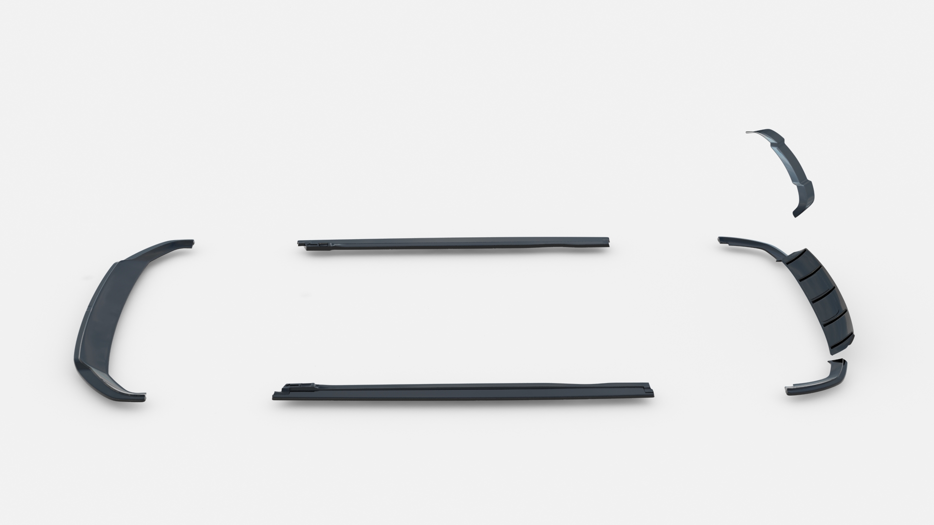 Set of Splitters Audi SQ5/Q5 S-line Mk2 - Image 14