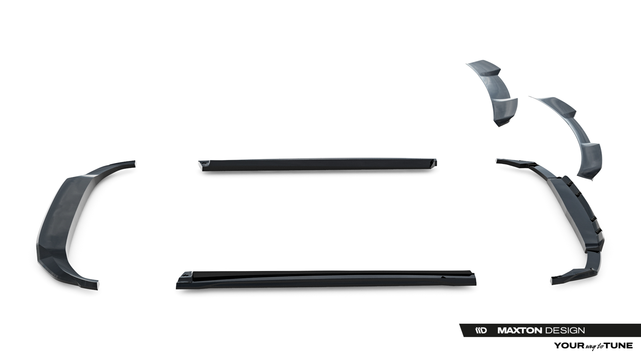 Set of Splitters Audi SQ8 / Q8 S-Line Mk1 Facelift - Image 20