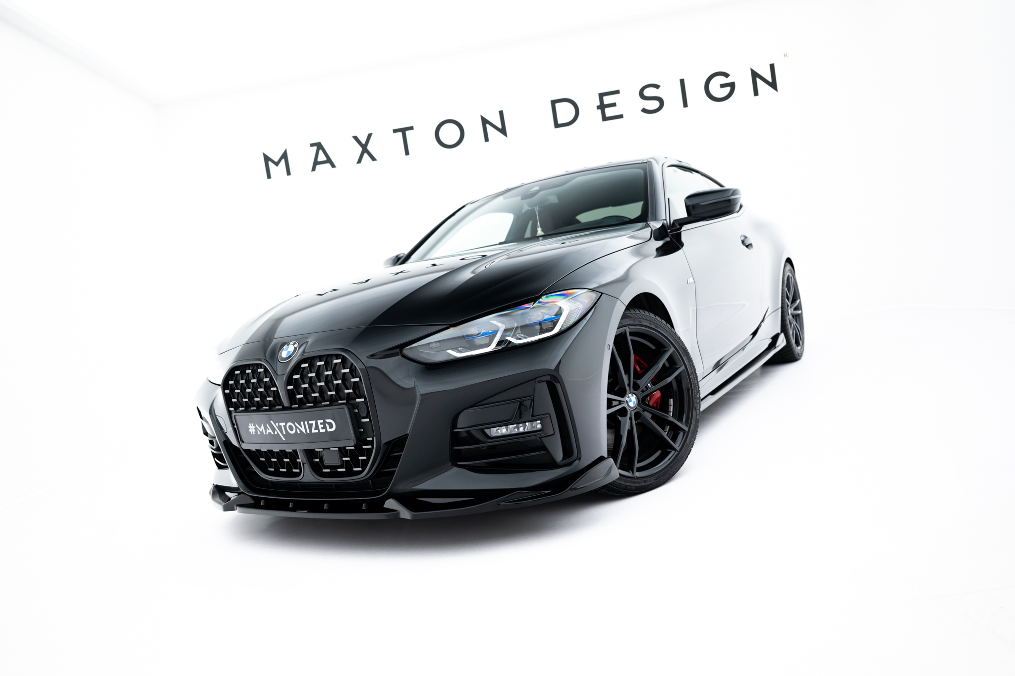 Set of Splitters BMW 4 M-Pack Coupe G22 / G22 Facelift - Image 2