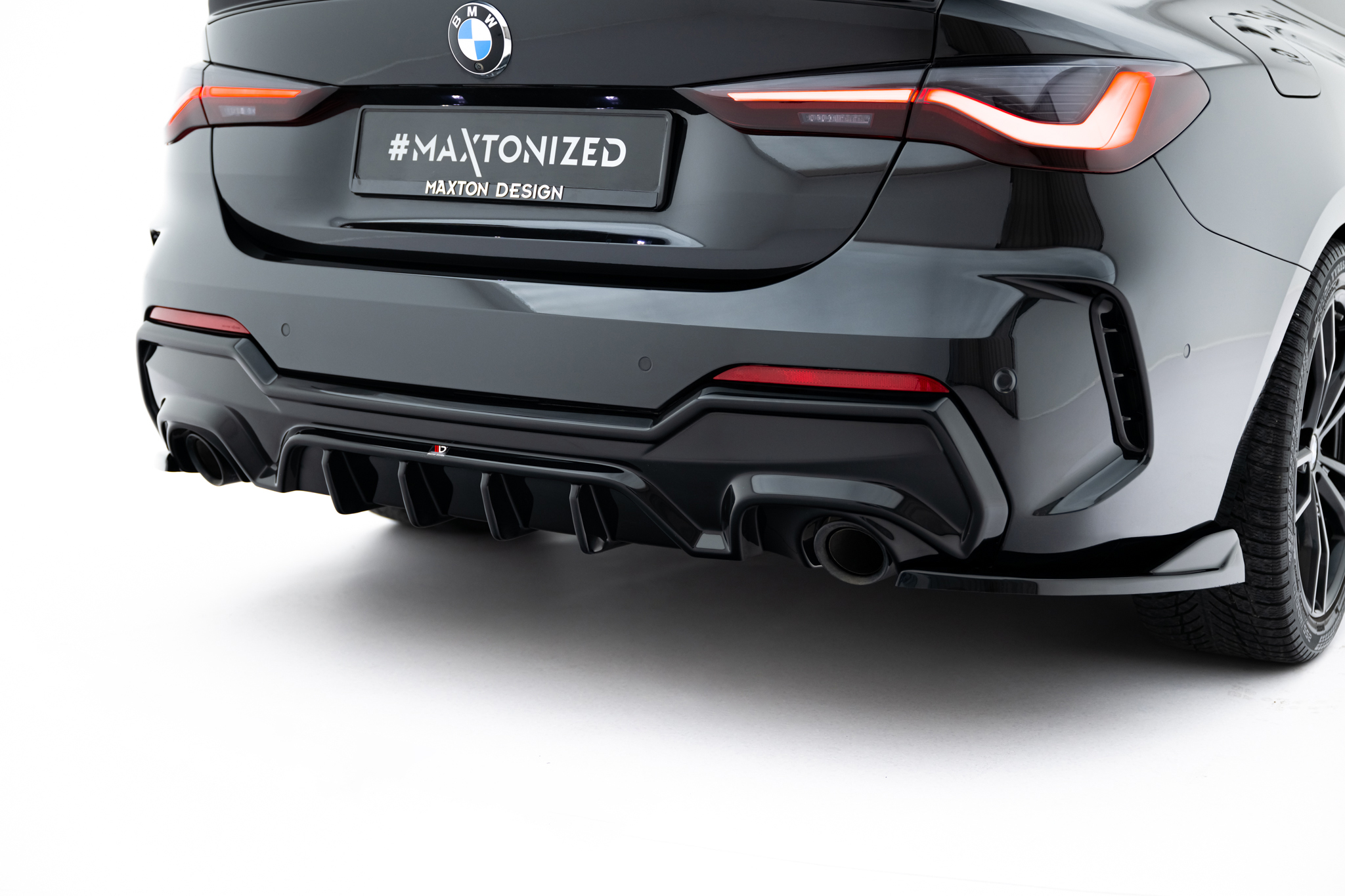 Set of Splitters BMW 4 M-Pack Coupe G22 / G22 Facelift - Image 11