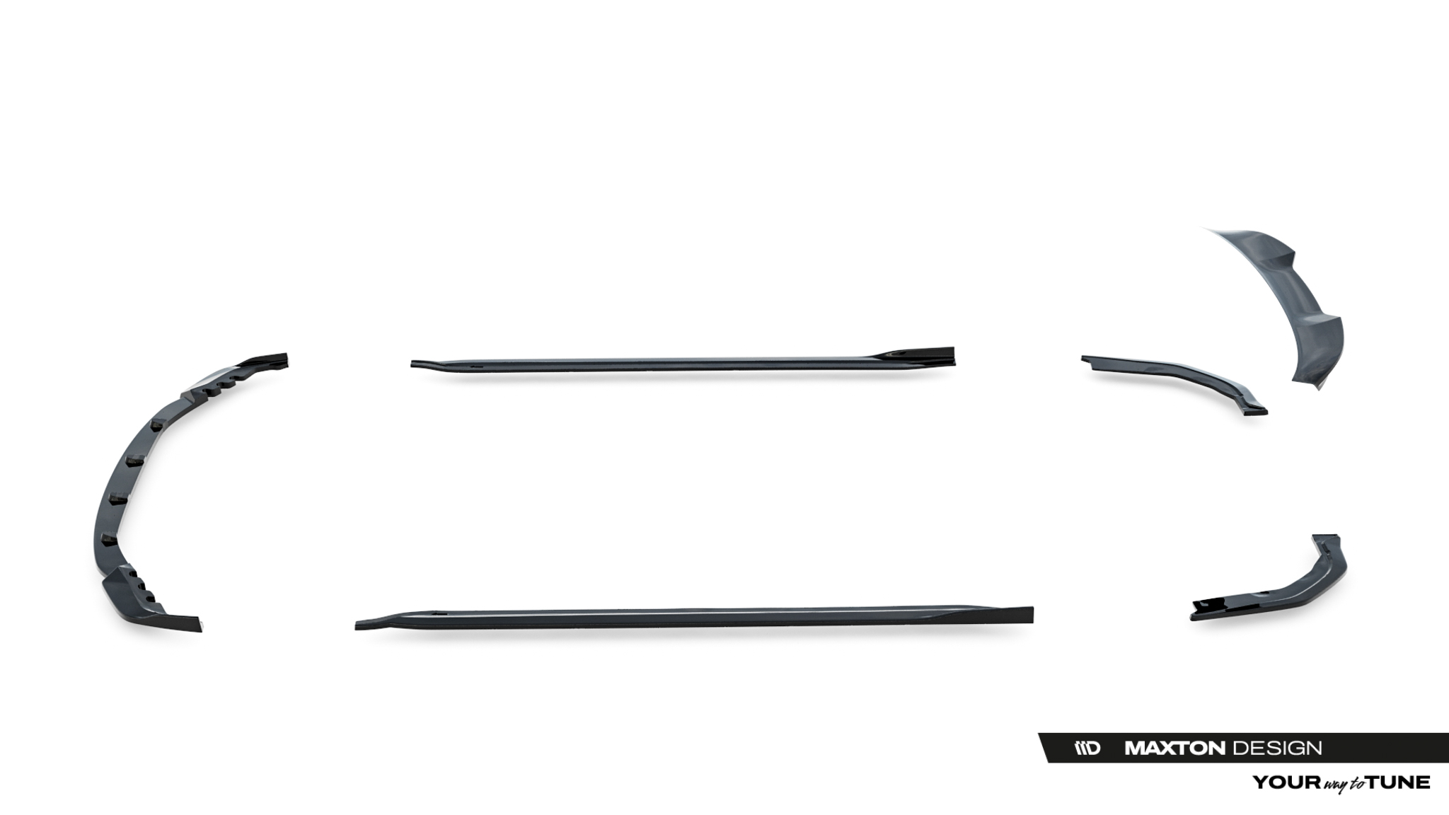 Set of Splitters BMW M3 Sedan G80 - Image 15