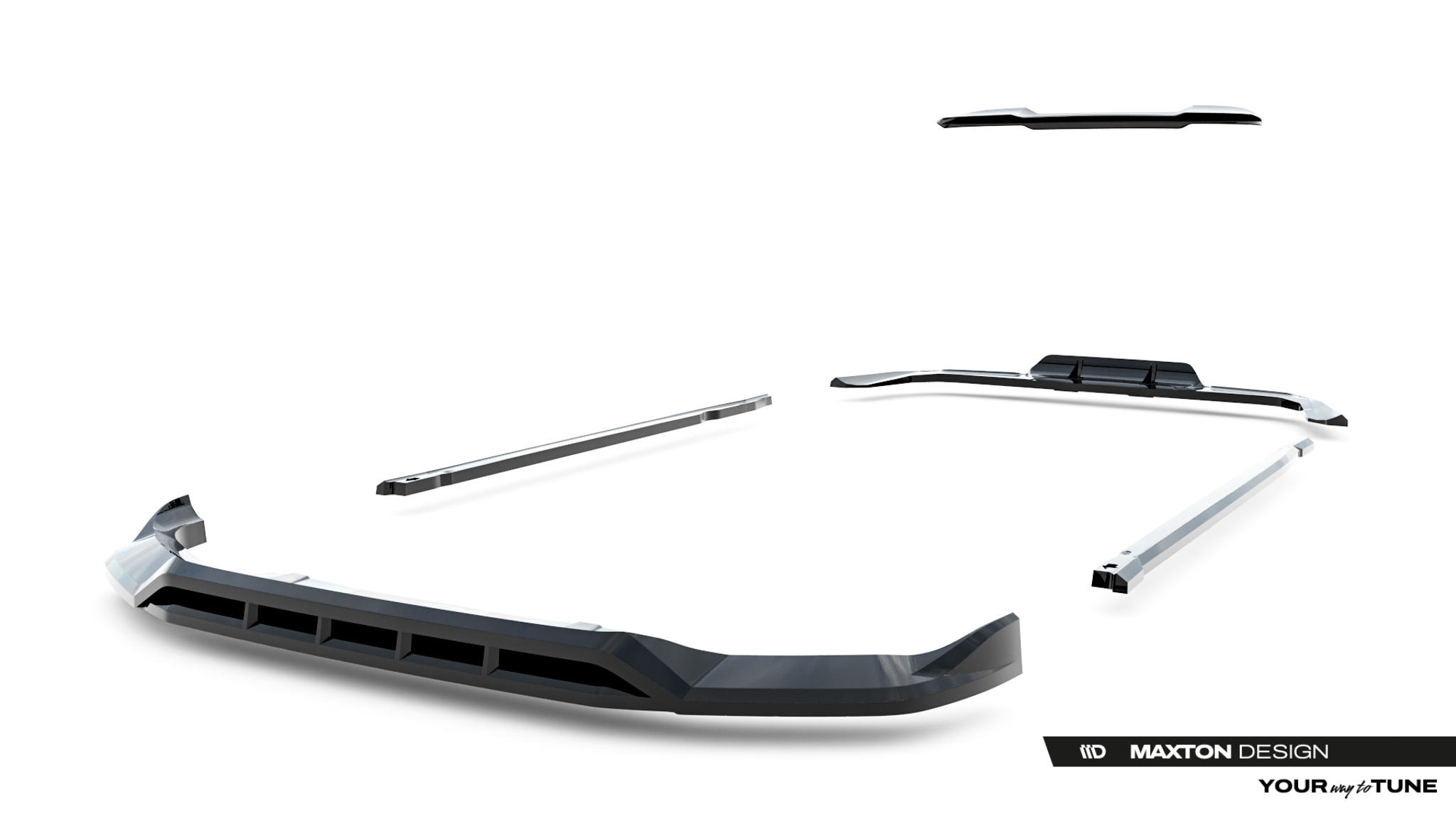 Set of Splitters BMW X1 M-Pack U11 - Image 16