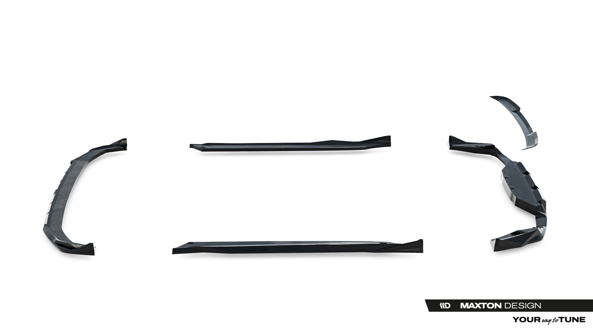 Set of Splitters BMW X2 M35i U10 - Image 24