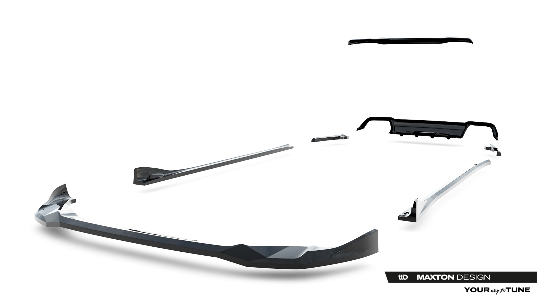 Set of Splitters BMW X3 M F97 Facelift - Image 17