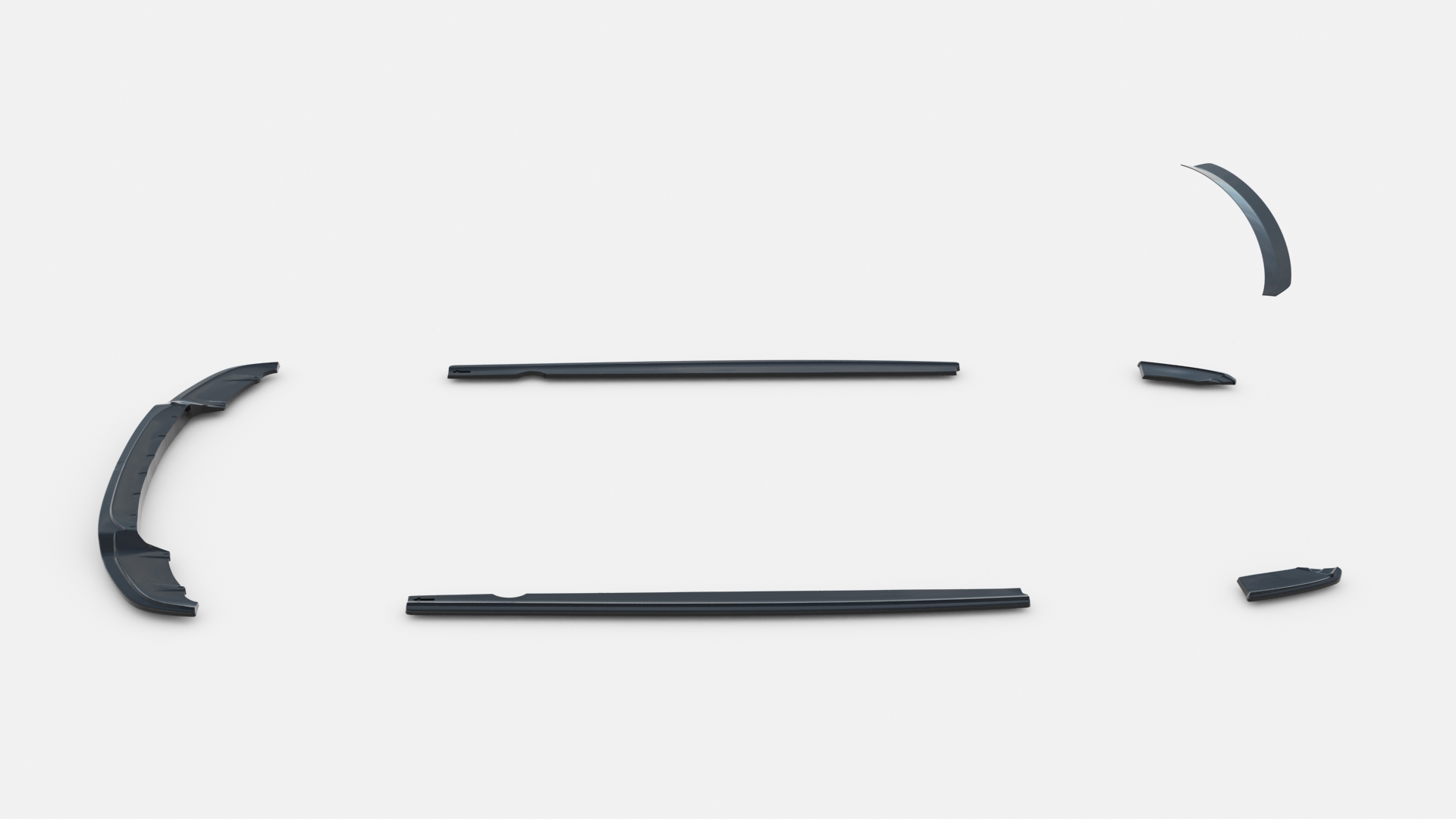 Set of Splitters BMW X3 M-Pack F25 Facelift - Image 13
