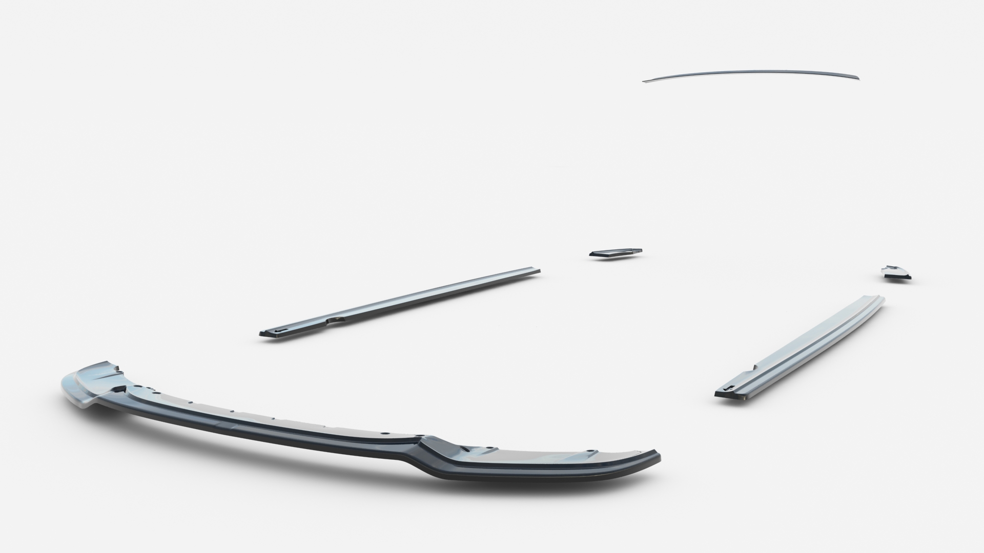 Set of Splitters BMW X3 M-Pack F25 Facelift - Image 14