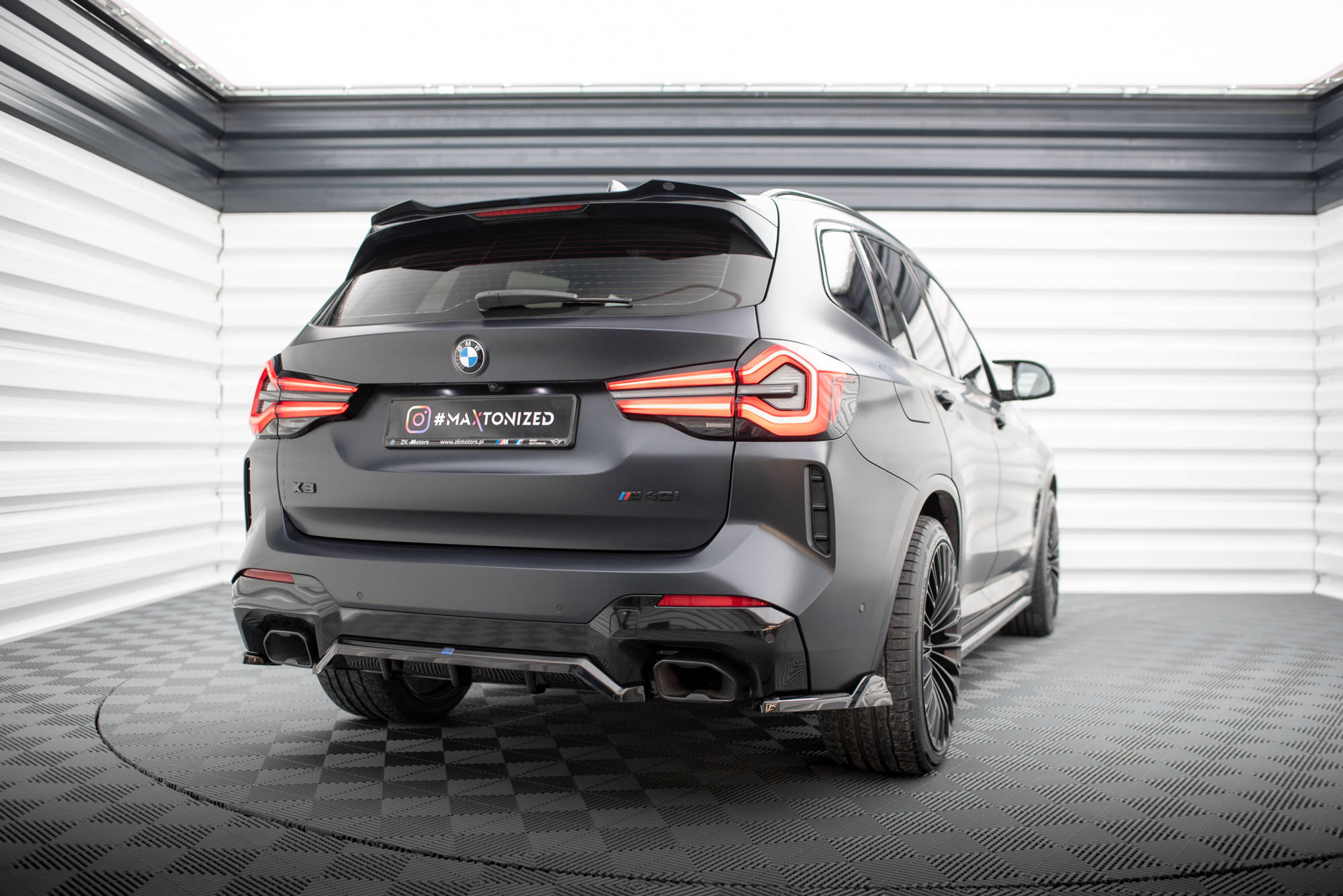 Set of Splitters BMW X3 M-Pack G01 Facelift - Image 7