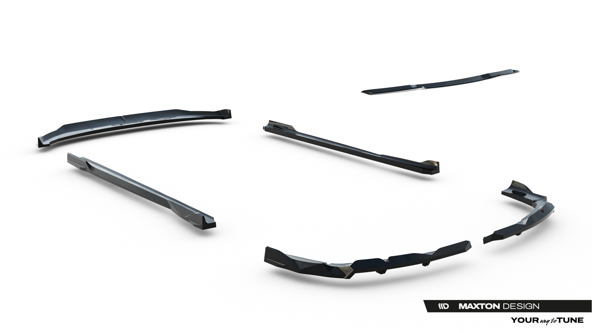 Set of Splitters BMW X3 M-Pack G45 - Image 20