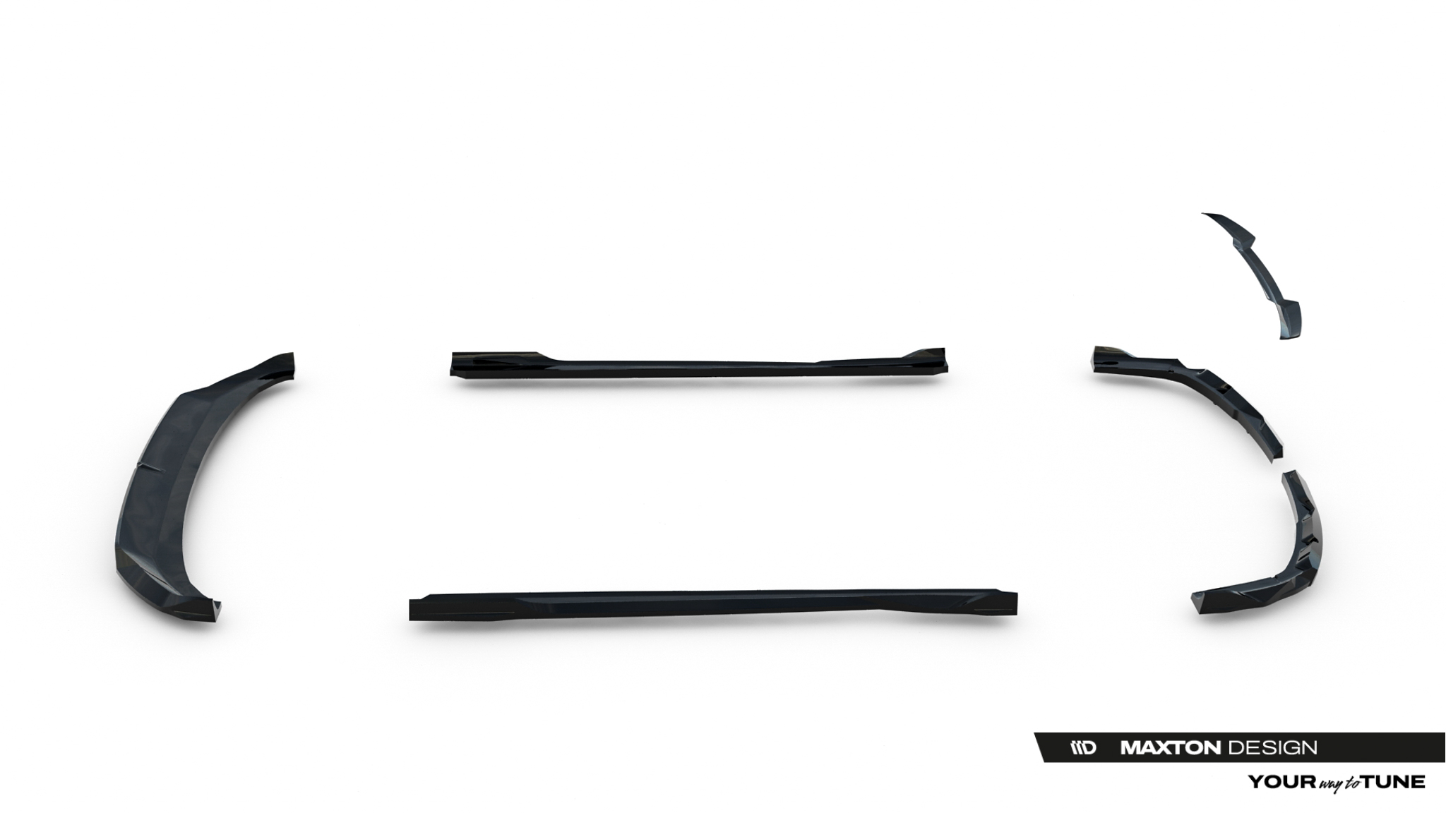Set of Splitters BMW X3 M-Pack G45 - Image 19