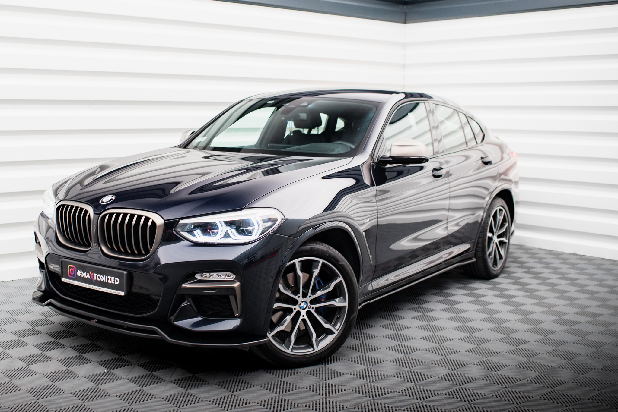 Set of Splitters BMW X4 M-Pack G02