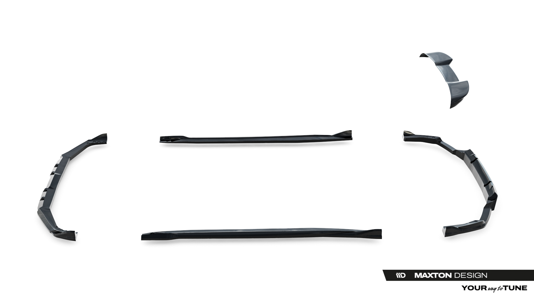 Set of Splitters BMW X5 M F95 Facelift - Image 14