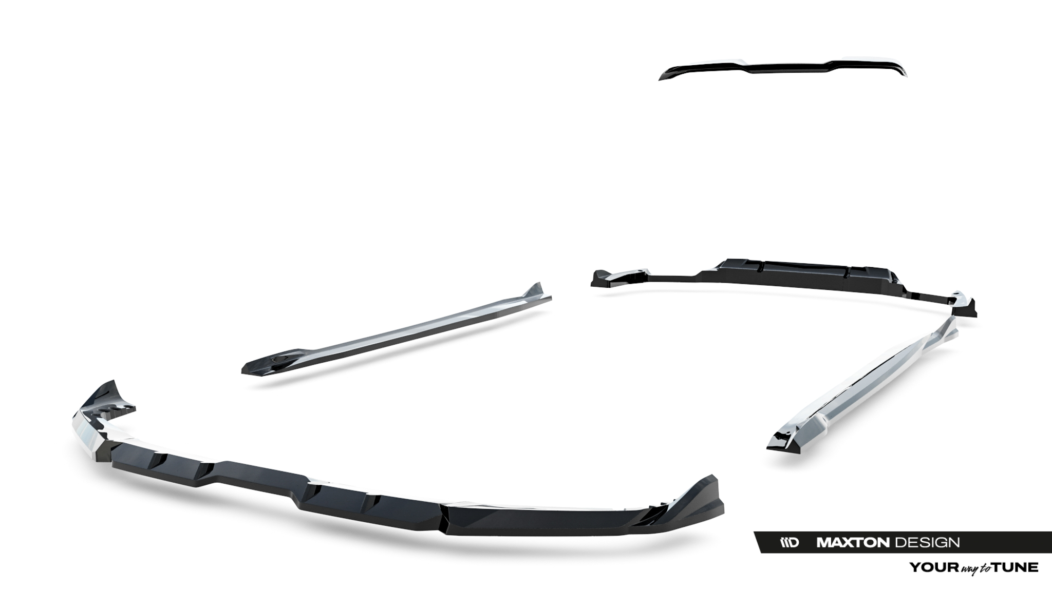 Set of Splitters BMW X5 M F95 Facelift - Image 15