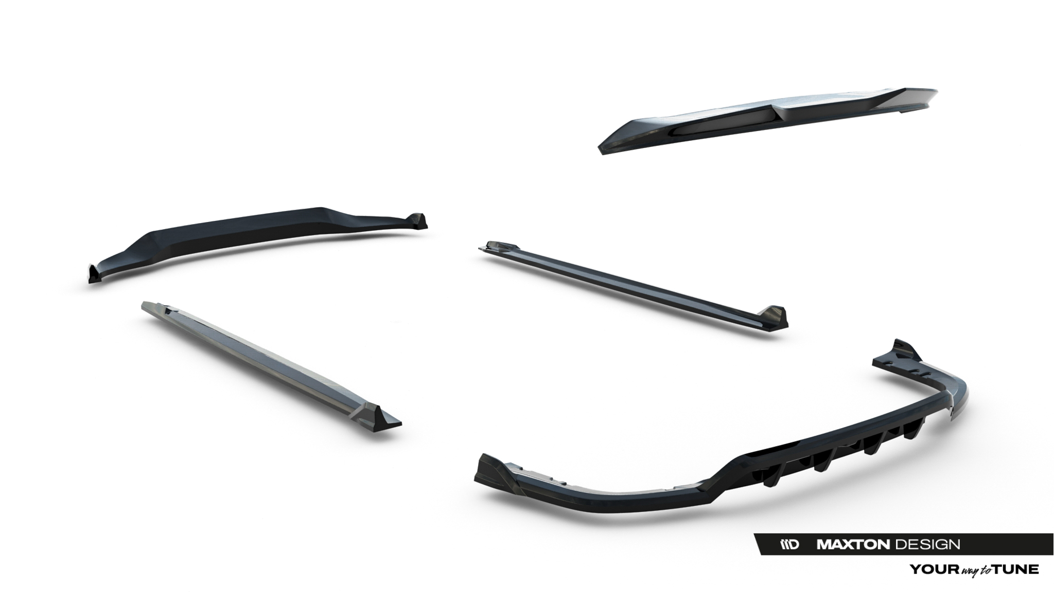 Set of Splitters BMW X5 M-Pack G05 - Image 14