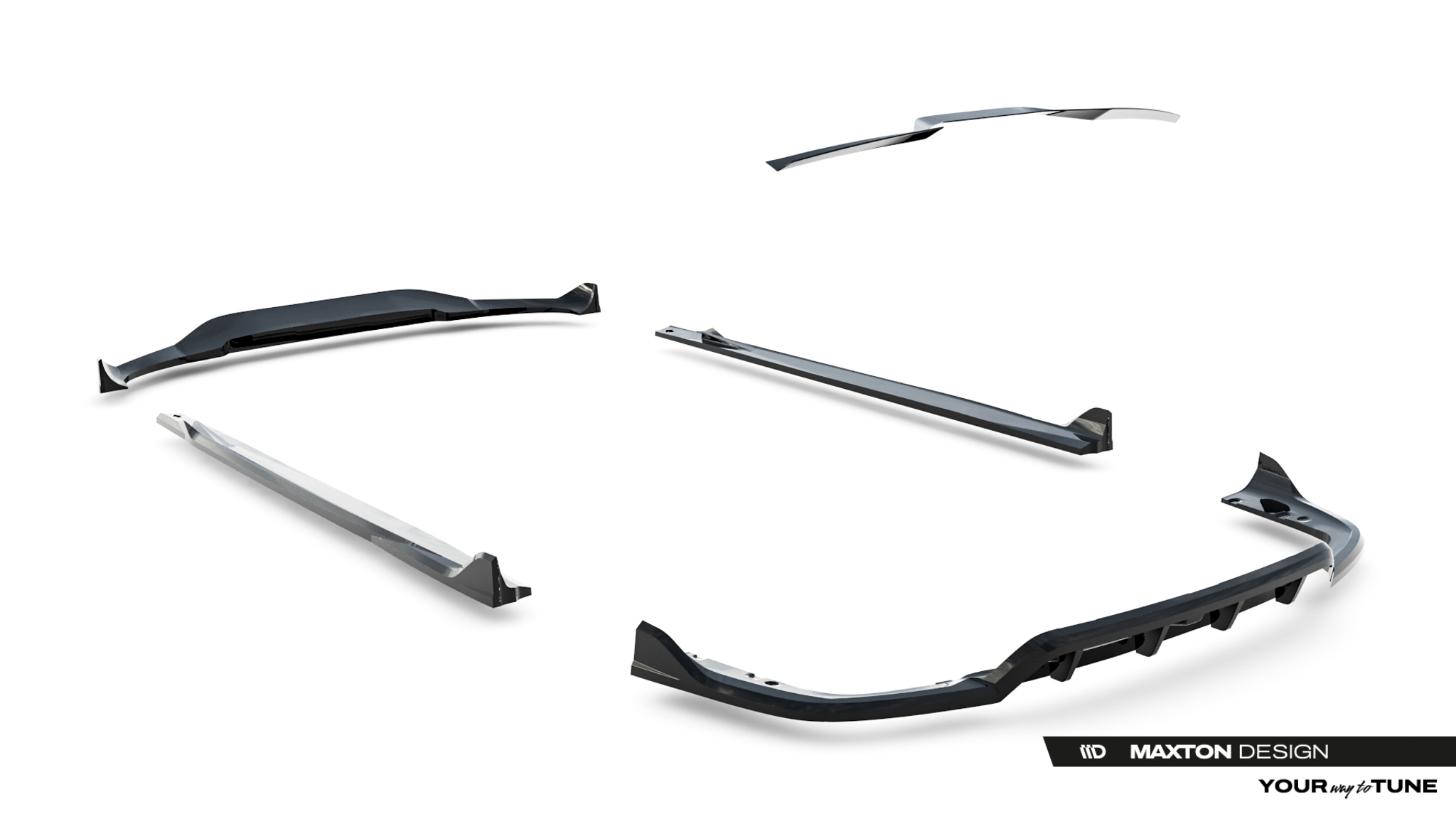 Set of Splitters BMW X6 M-Pack G06 Facelift - Image 13