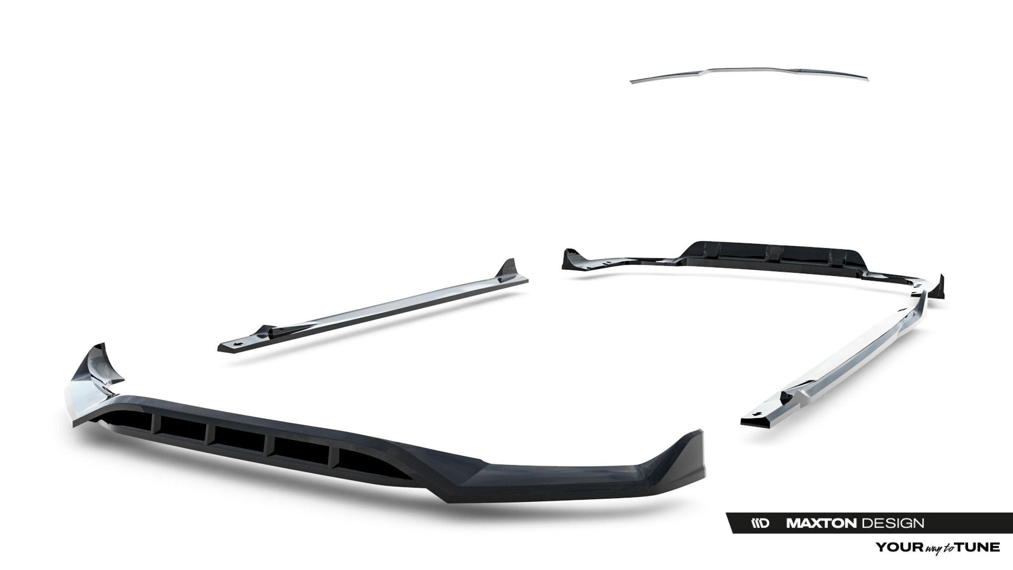 Set of Splitters BMW X6 M-Pack G06 Facelift - Image 15