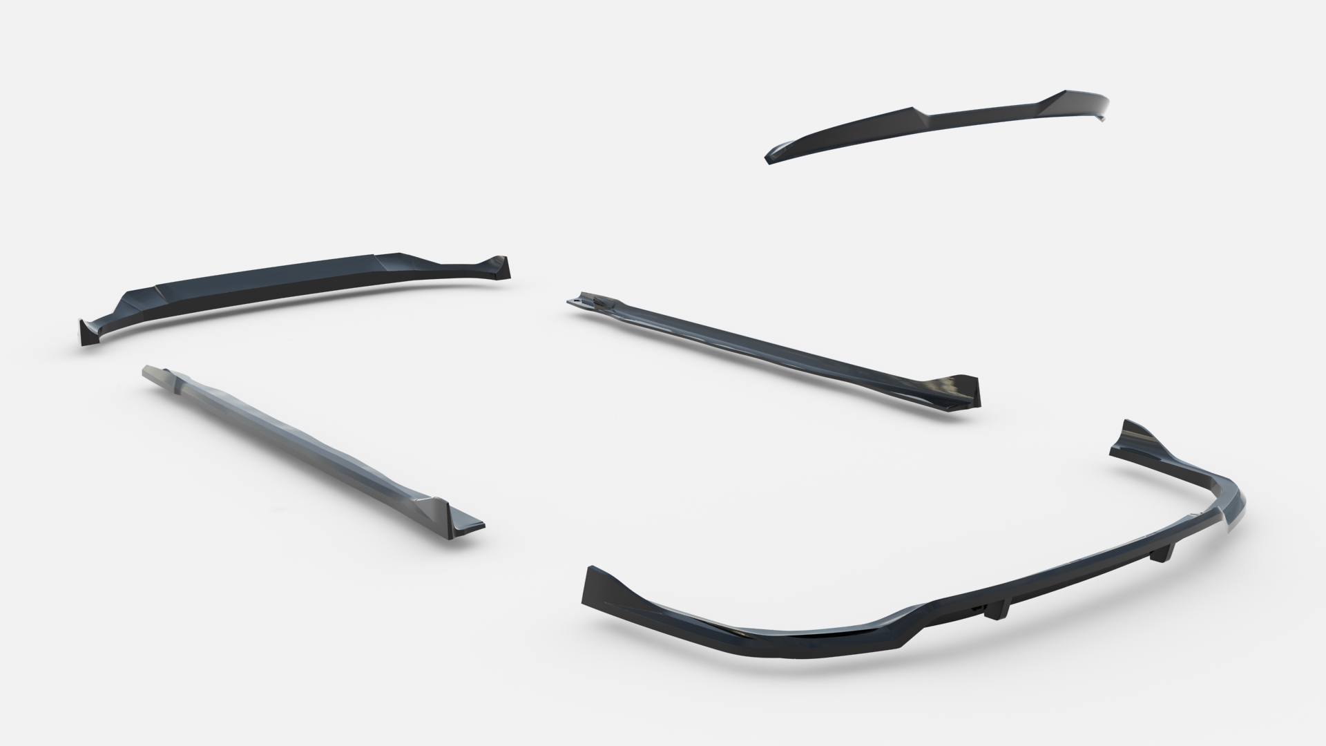 Set of Splitters BMW X7 M-Pack G07 Facelift - Image 16